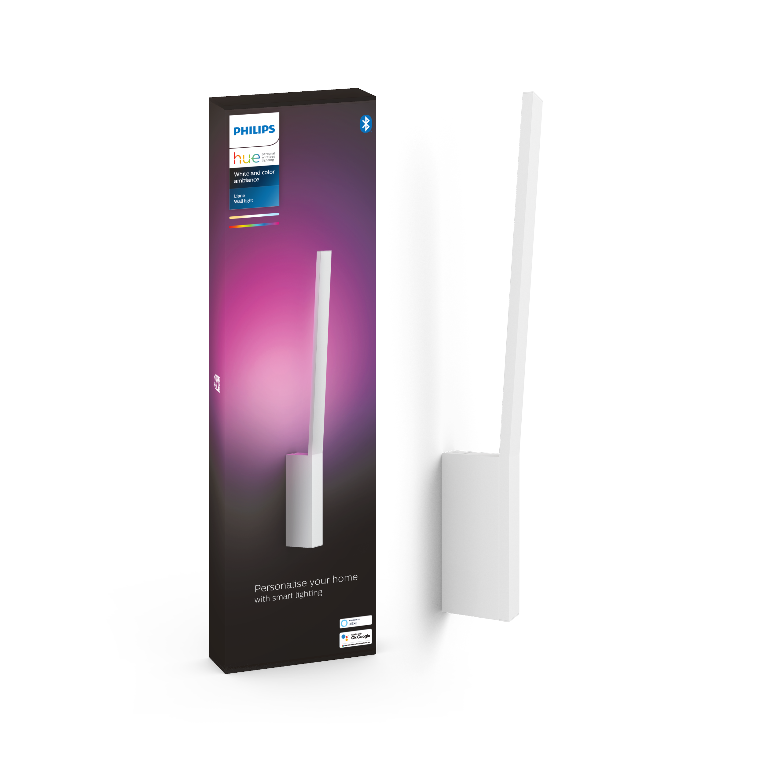 Philips Hue Liane Væglampe - Hvid Smart Home 929003053201