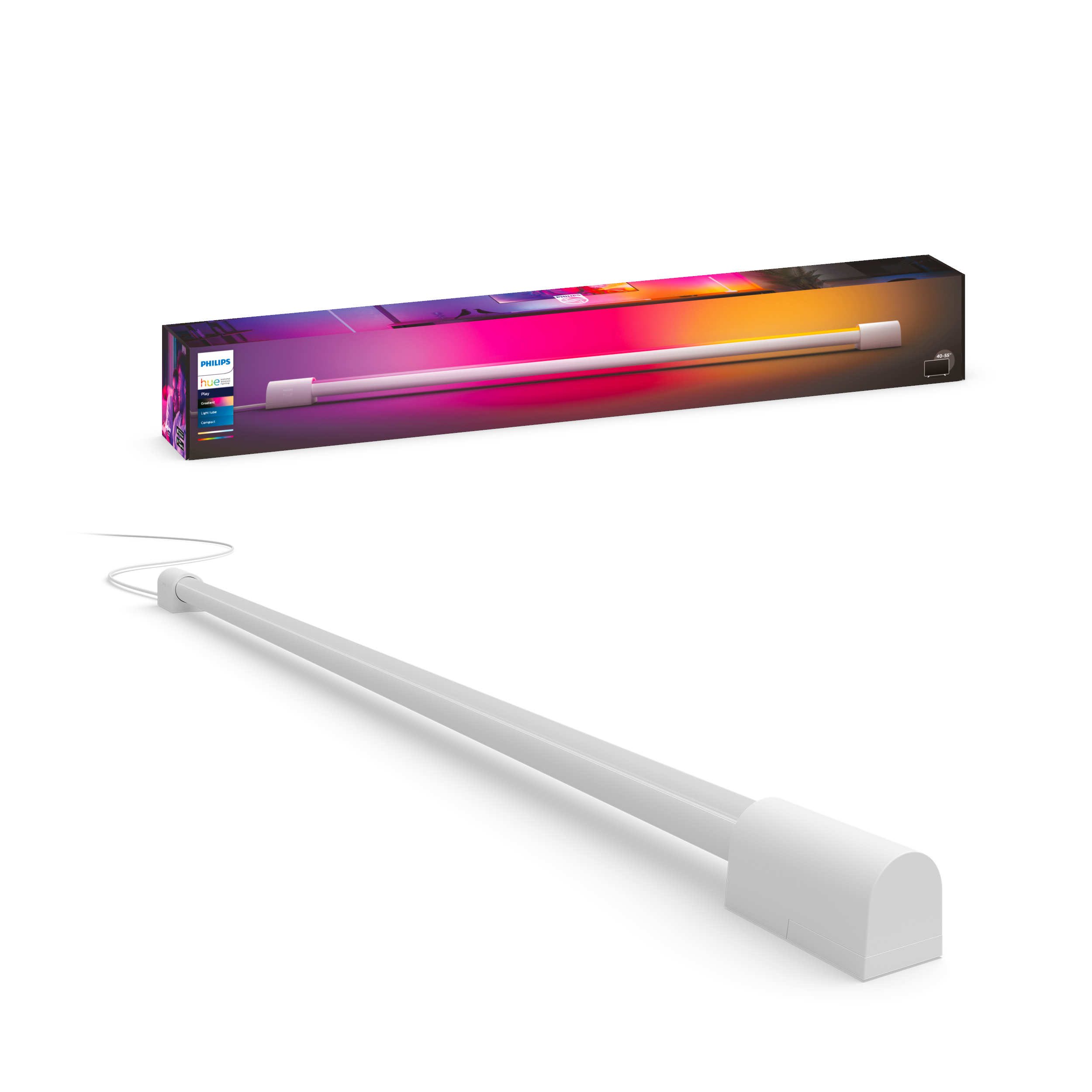 Philips Hue Play Gradient Light Tube Kompakt - Hvid Smart Home 915005987901