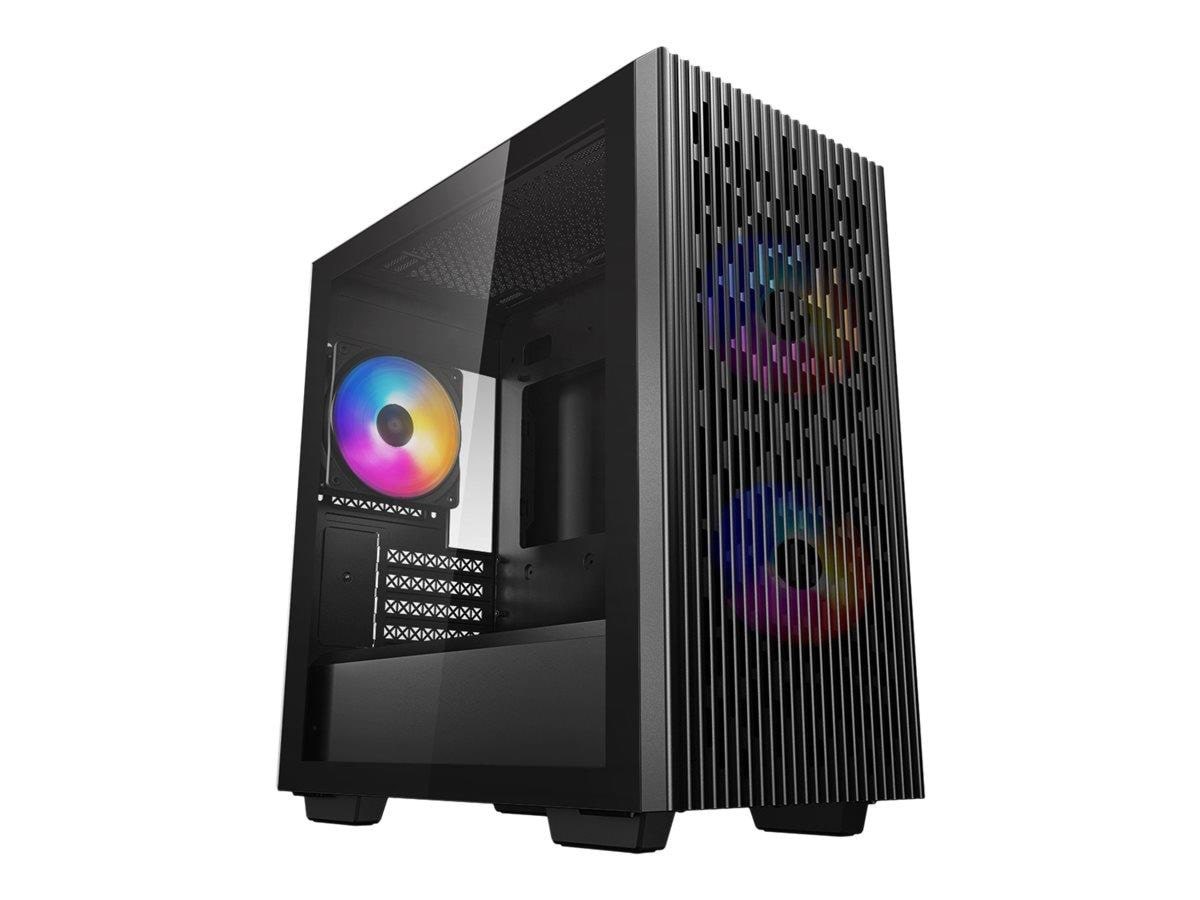 DeepCool MATREXX 40 3FS - Kabinet - Miditower - Sort Kabinet DP-MATX-MATREXX40-3FS