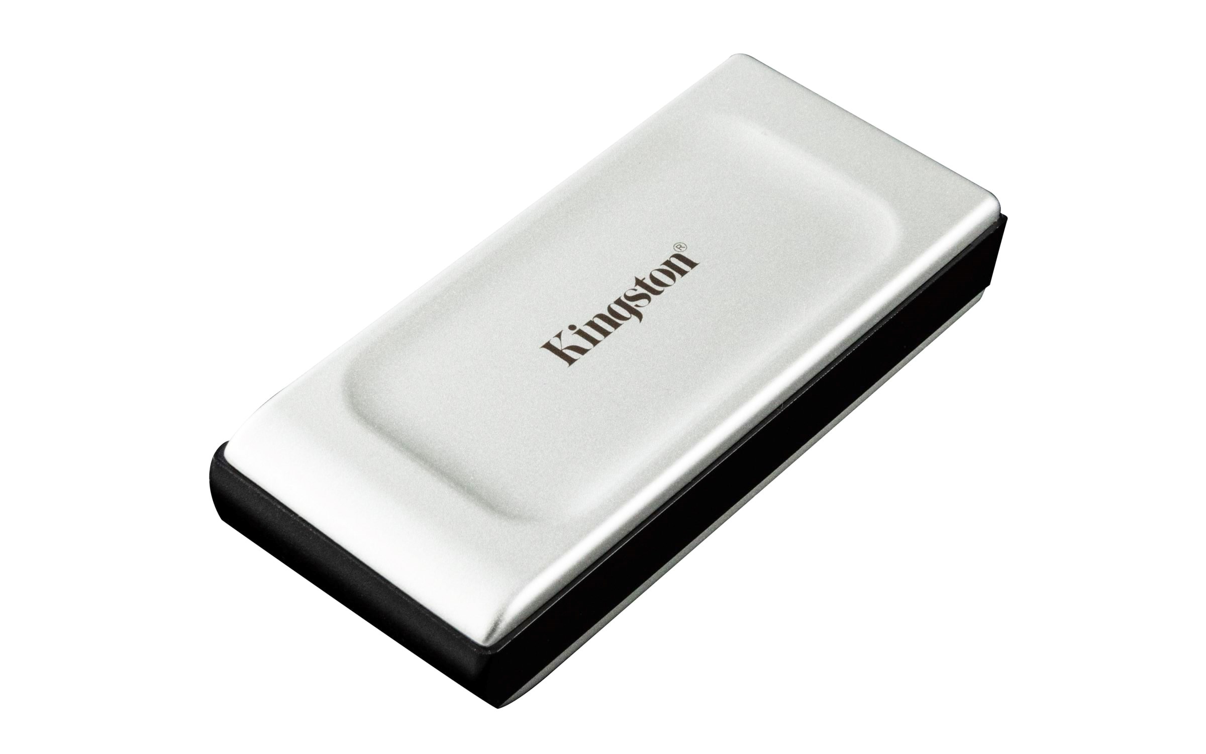 Kingston XS2000 Portable SSD - 1TB - Ekstern SSD - USB-C Ssd Harddisk Sølv SXS2000/1000G