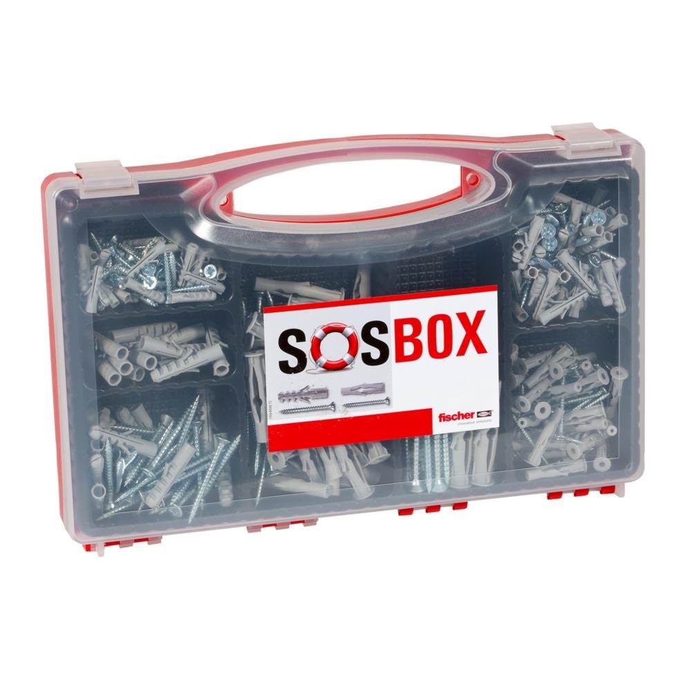 Fischer SOS-Box plug S + FU + screws Søm Og Skruer 533629