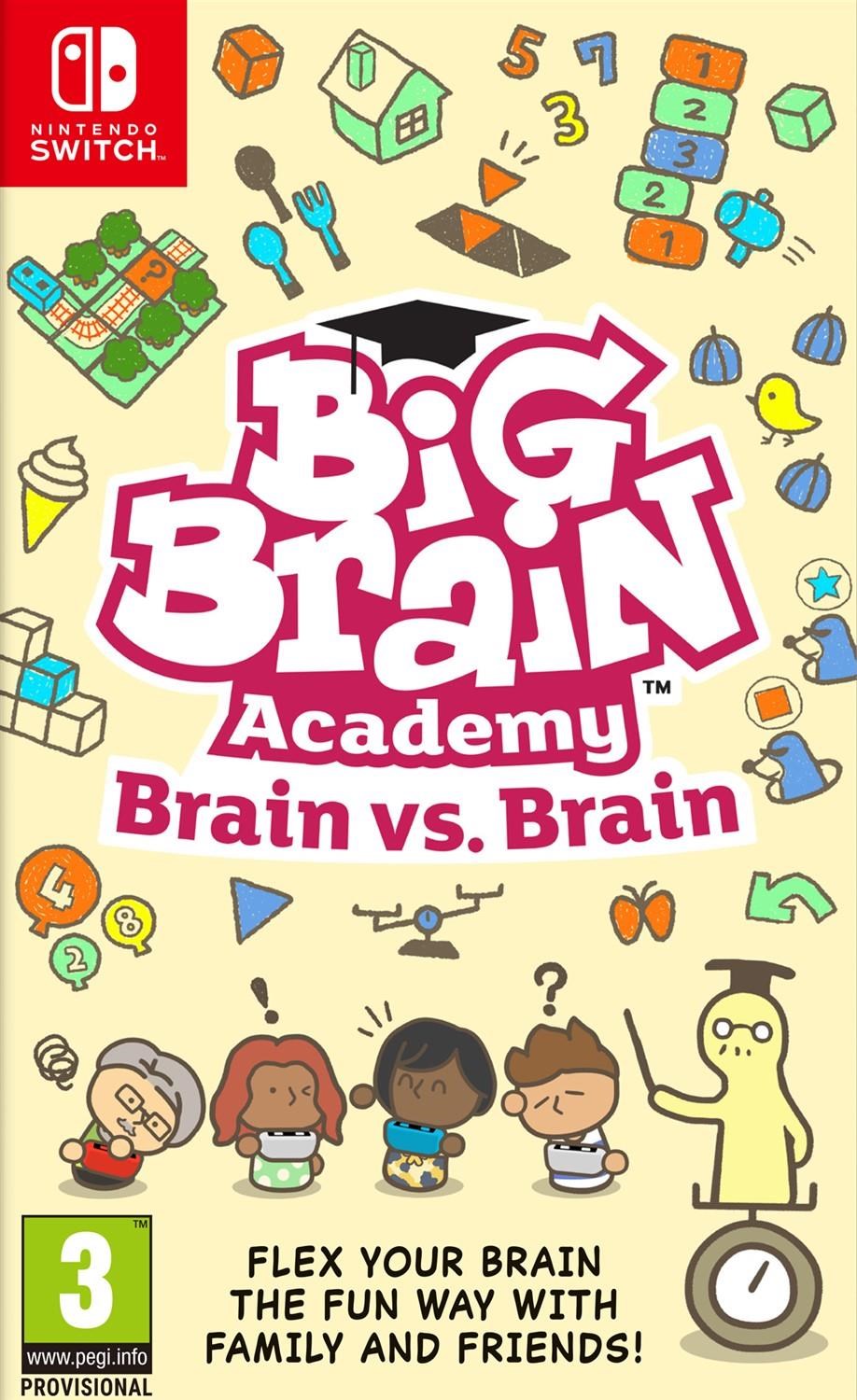 Big Brain Academy: Brain vs. Brain - Nintendo Switch - Puslespil