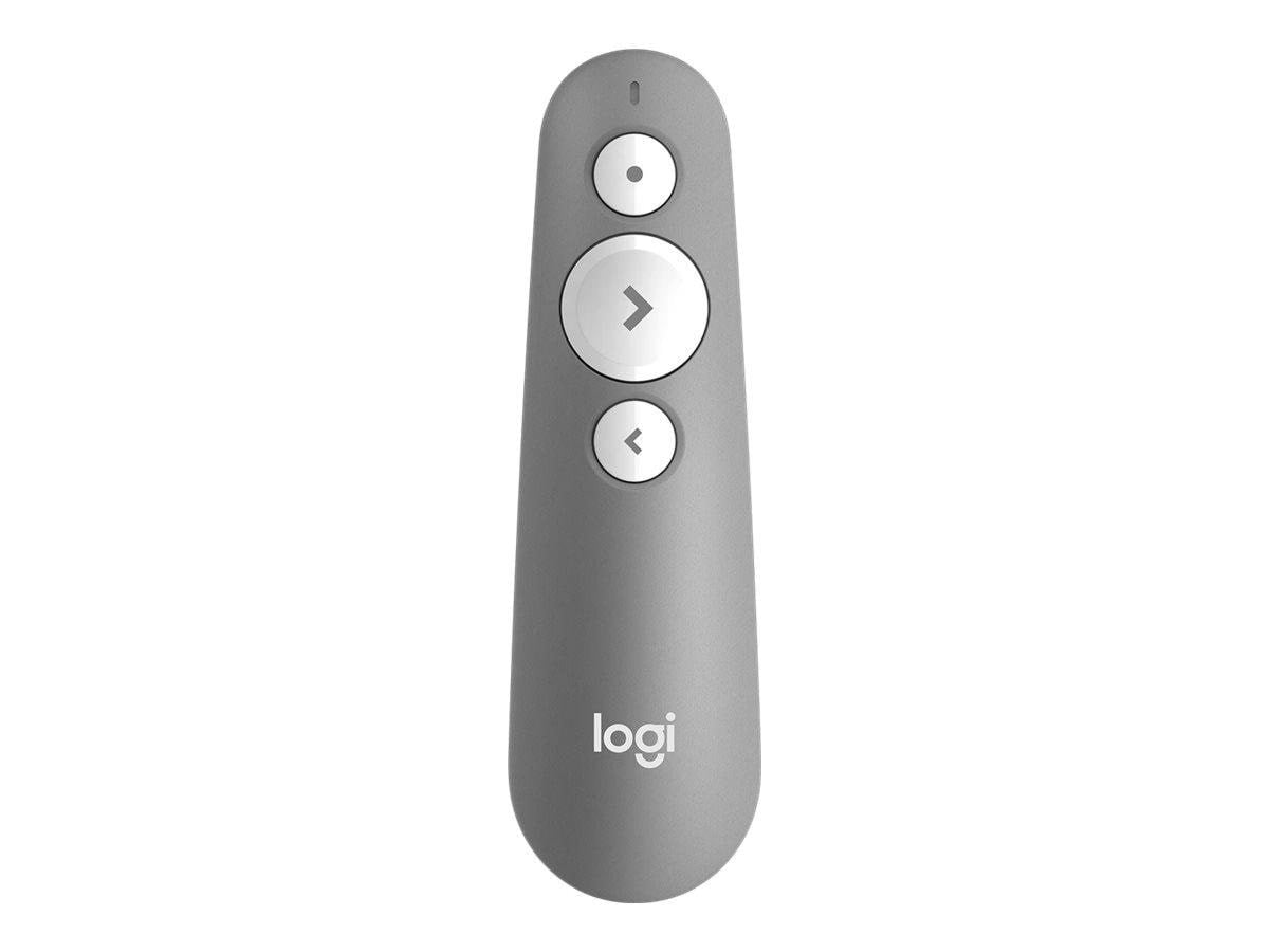 Logitech R500s Laser Presentation Remote - Lysegrå Fjernbetjening 910-006520
