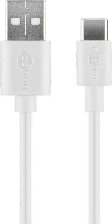 Pro USB-A USB-C - 3m - USB 2.0 - Hvid Usb Kabel PUSB2.0-AC-WHT-3M