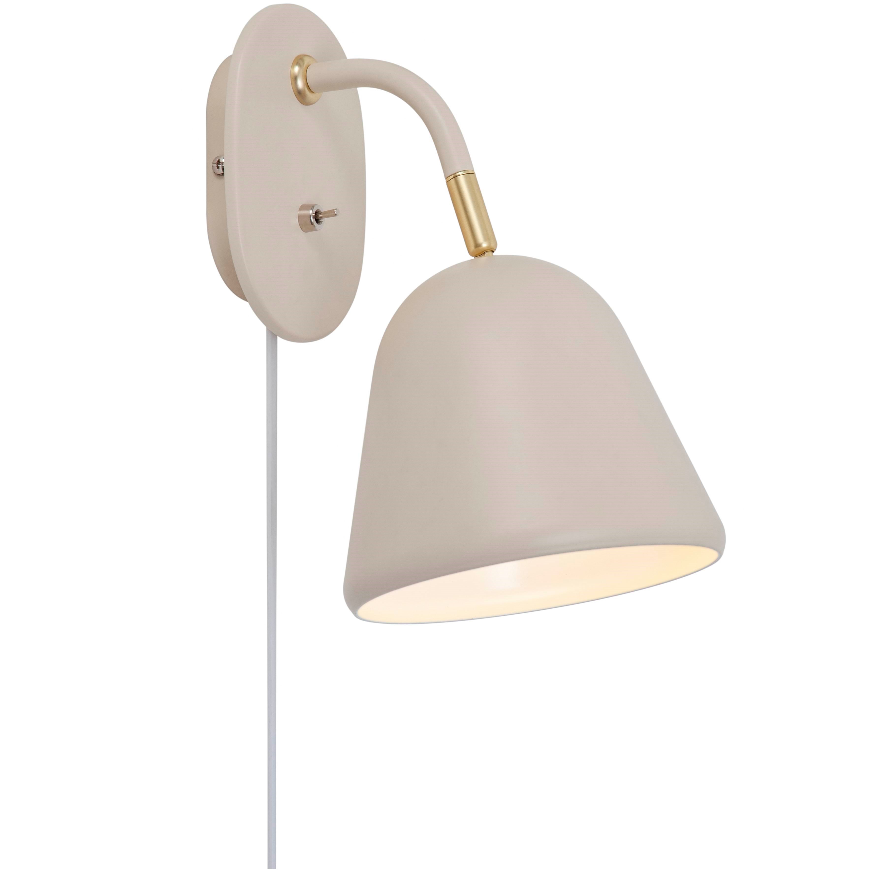 Nordlux Fleur væglampe, beige Lampe 2112101001