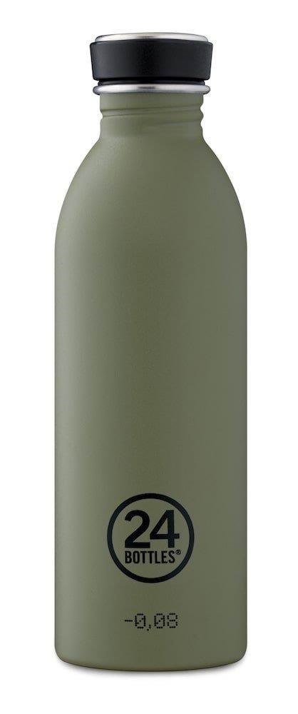 24Bottles Urban Bottle 0.5 L - Sage Green Køkkentilbehør 24B63