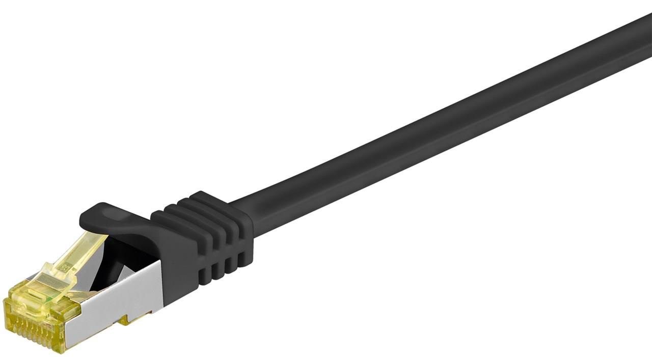 Pro LAN CAT 6A S/FTP - Sort - 1m Netværkskabel 4040849915994