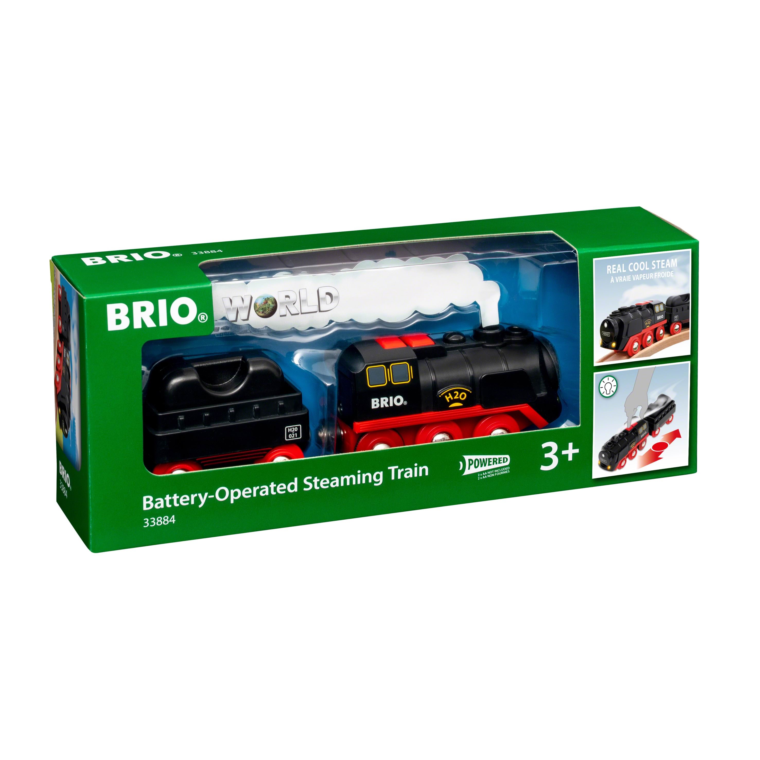Brio 33884 Batteridrevet damptog Brio Tog