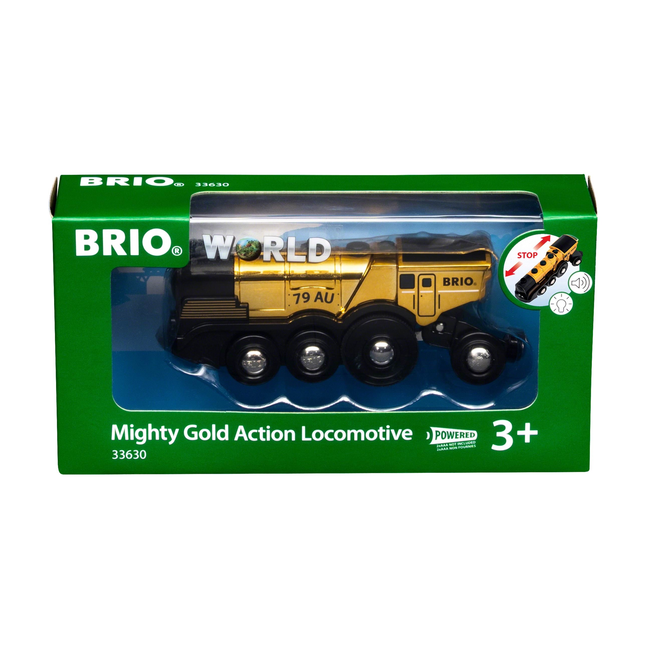 Brio 33630 Guld actionlokomotiv Brio Tog