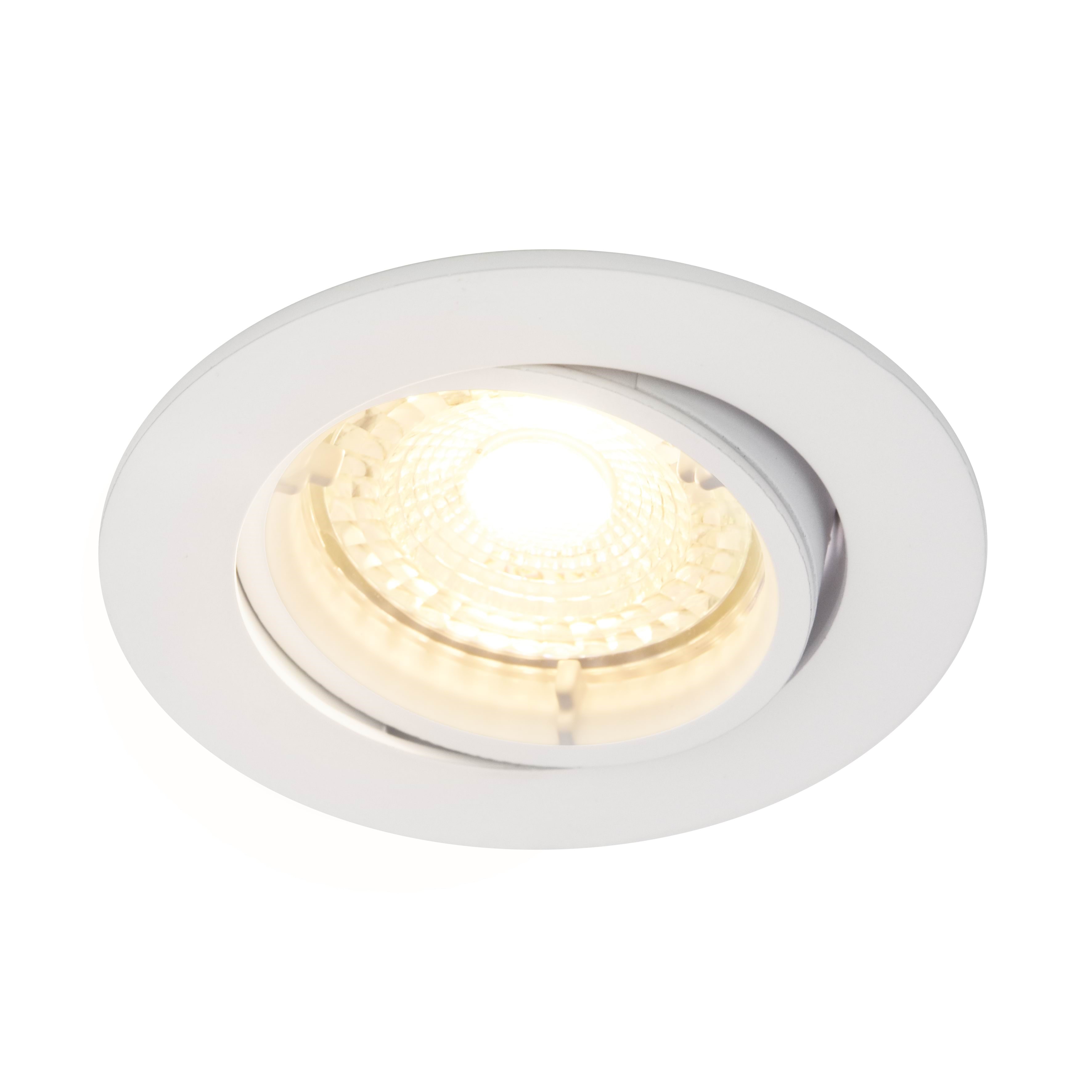 Nordlux Ankaa indbyngingsspot 2700K, hvid Lampe 49590101