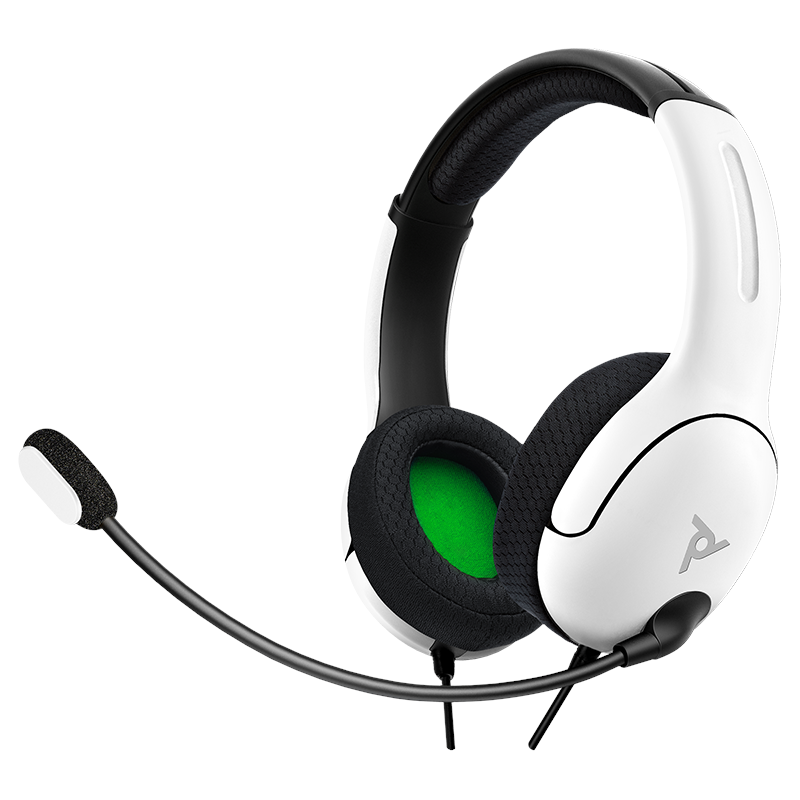 PDP LVL40 Wired Stereo Gaming Headset - White Spil Tilbehør 049-015-EU-WH