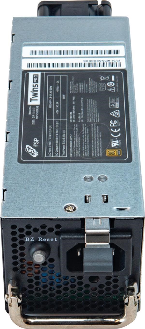 FSP FORTRON Power Supply 520-20R Strømforsyning - 500 Watt - ATX - 80 Plus Gold certified