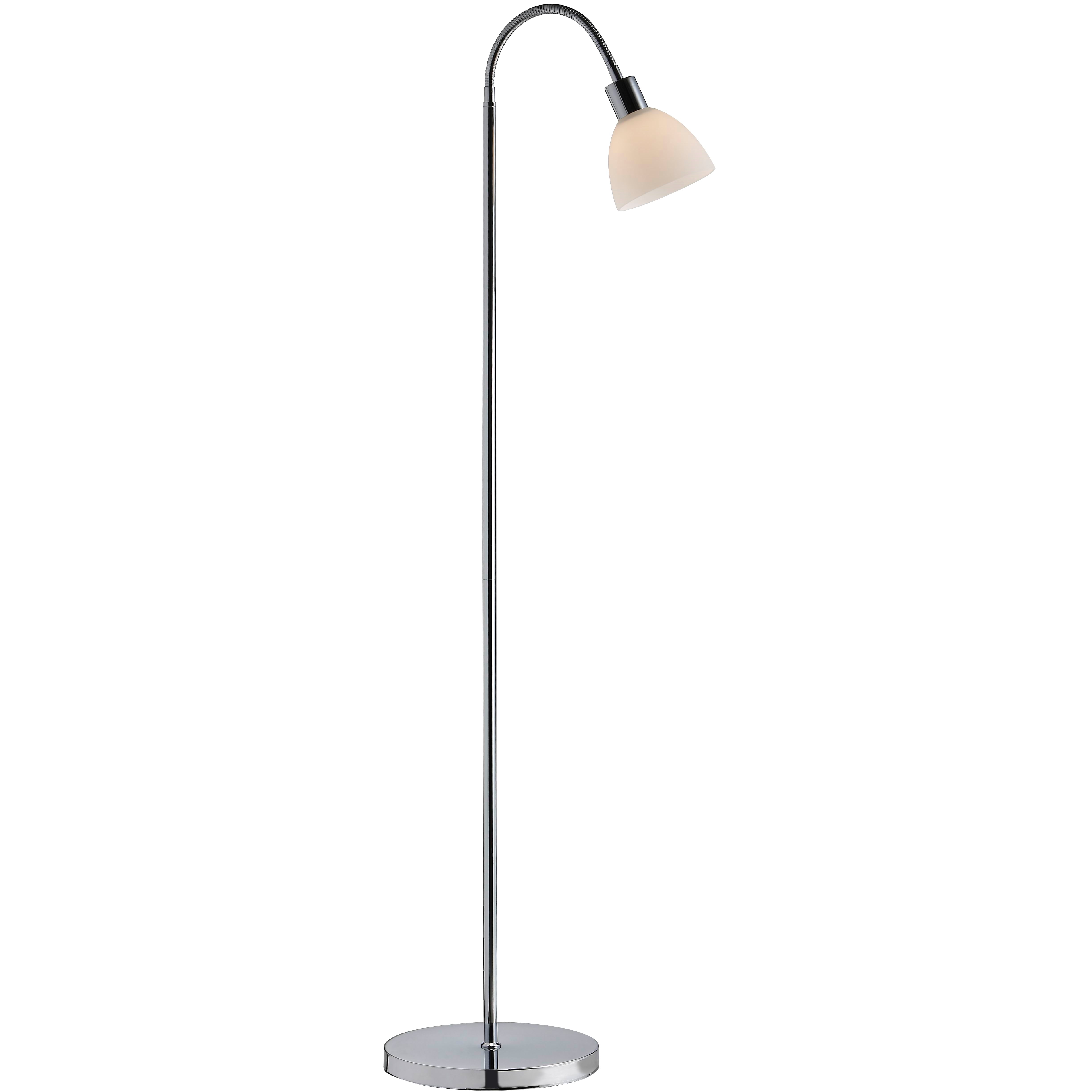 Nordlux Ray gulvlampe, krom Lampe 63214033