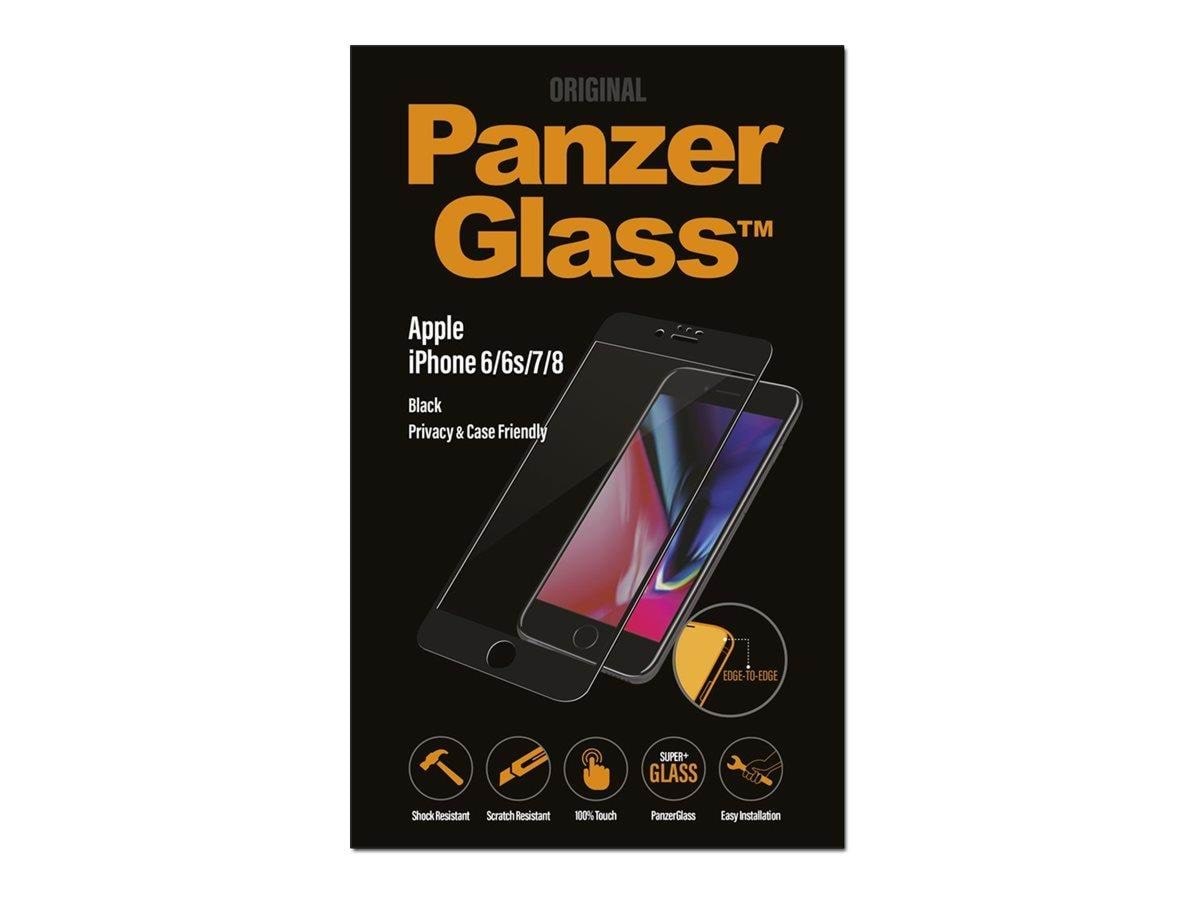 PanzerGlass Privacy Screen Protector Apple iPhone SE (2020/2022) | 8 | 7 | 6 | 6s | Edge-to-Edge Beskyttelsesglas PANZERP2679