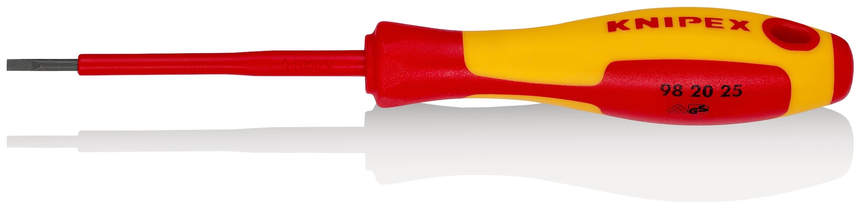 KNIPEX Skruetrækkere til kærvskruer Værktøj Til El Arbejde 98 20 25