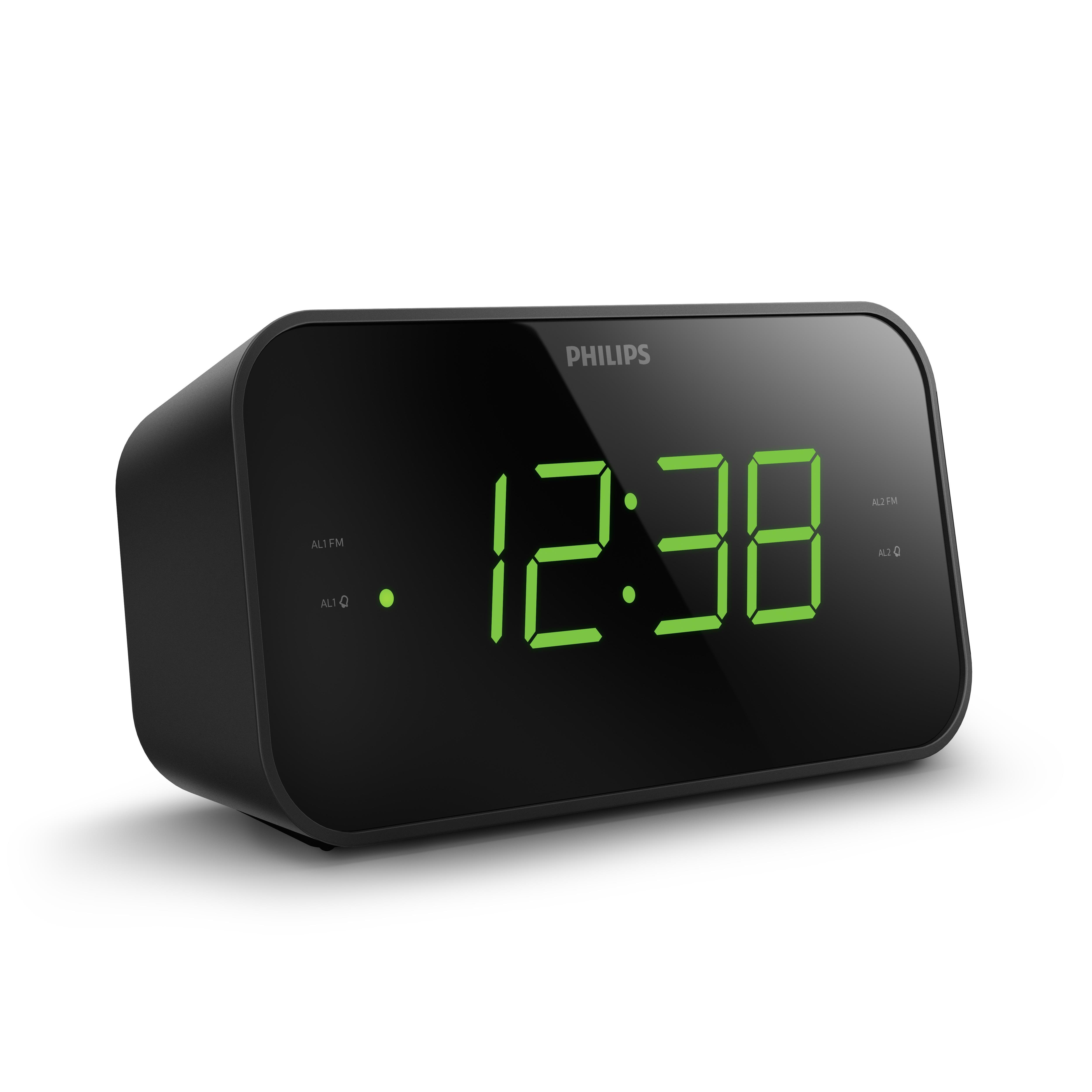 Philips TAR3306 - clock radio - FM - Mono - Sort Radio TAR3306/12