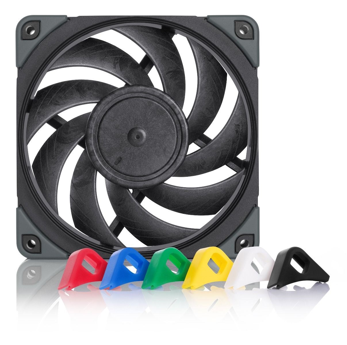 Noctua NF-A12x25 PWM chromax.black.swap - Kabinet køler - 120mm - Sort - 22 dBA Kabinetkøler NF-A12x25 PWM CH.BK.S