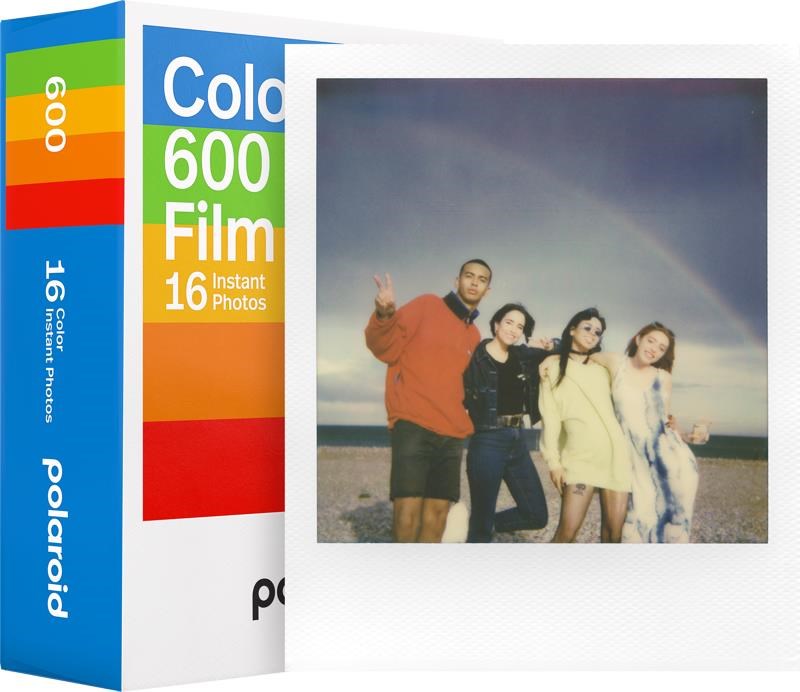 Polaroid Color Film 600 Type (8 exposures) - White Frame - 2-Pack Fotofilm 006012