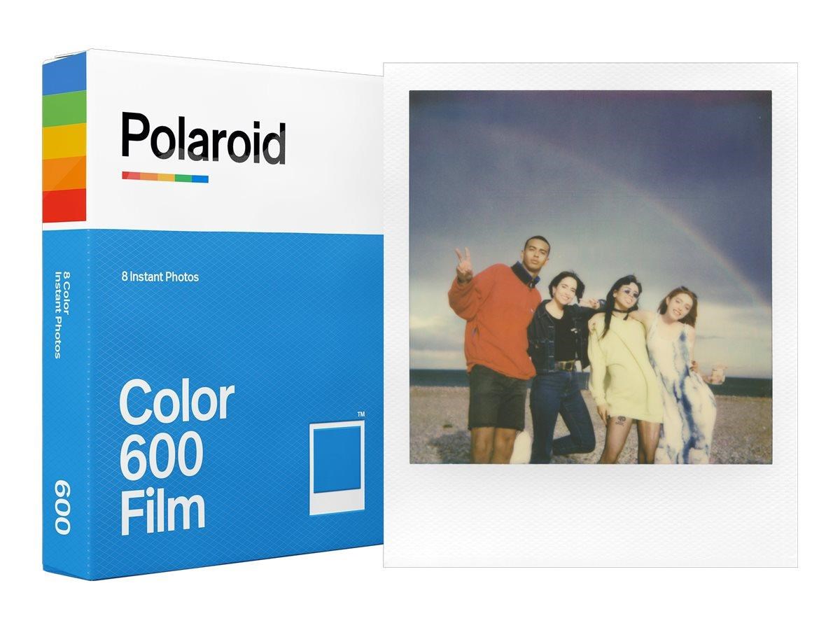 Polaroid Color Film 600 Type (8 exposures) - White Frame Fotofilm 006002