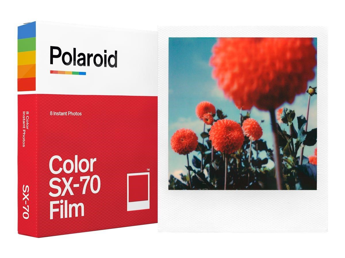 Polaroid Color Film SX-70 Type (8 exposures) - White Frame Fotofilm 006004