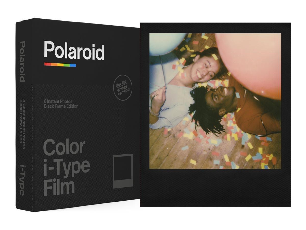 Polaroid Color Film i-Type (8 exposures) - Black Frame Fotofilm 006019