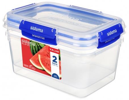 Sistema Rectangle Klip It Plus 2 Pack 3.35 L Køkkentilbehør 881832