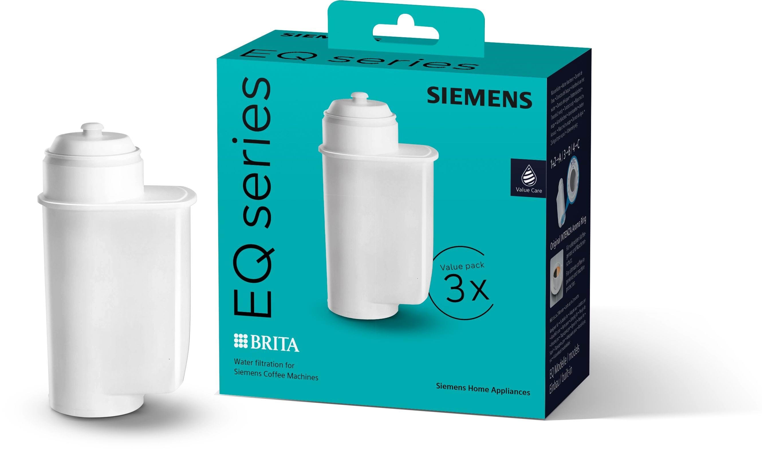 Siemens BRITA Intenza TZ70033A Kaffemaskine Hvid