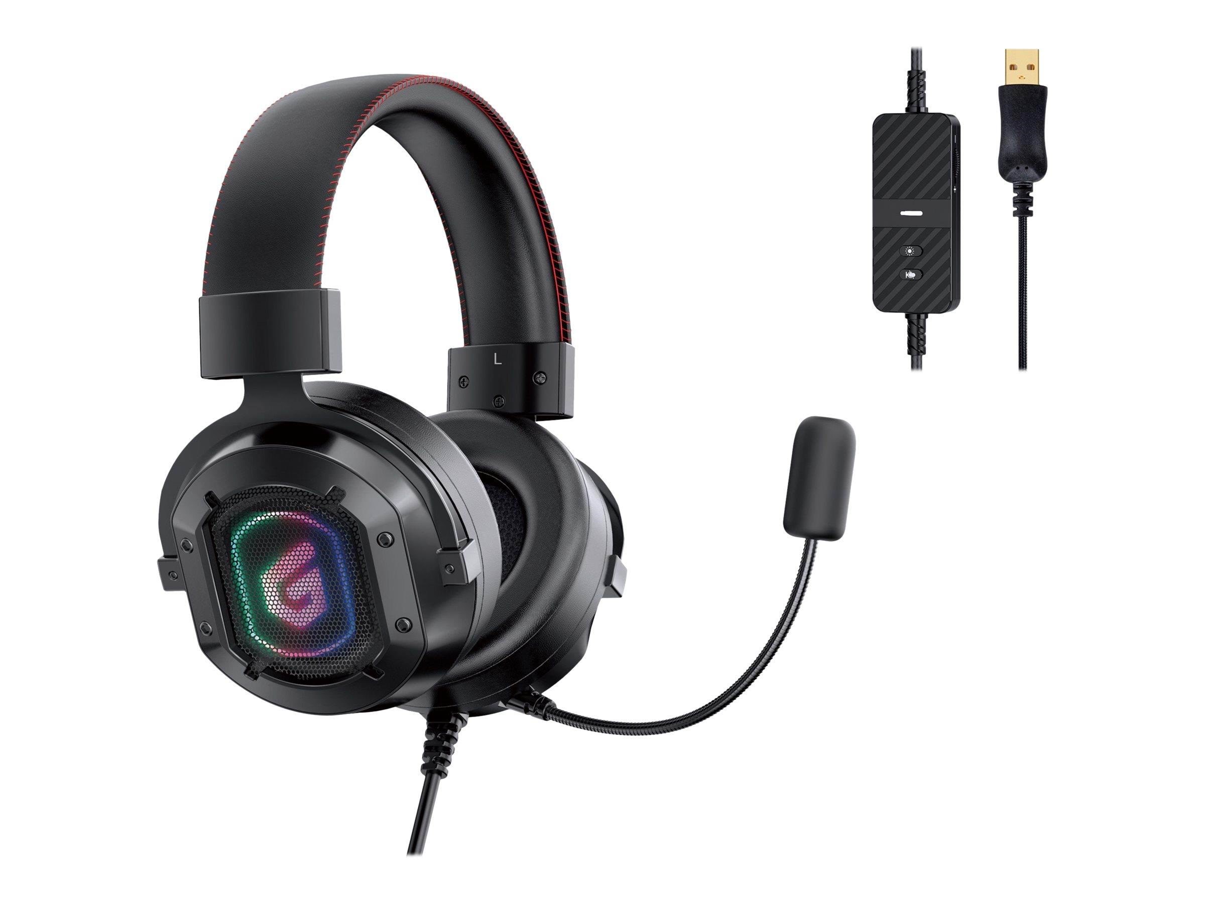Conceptronic ATHAN02B - headset Hovedtelefoner Og Headset