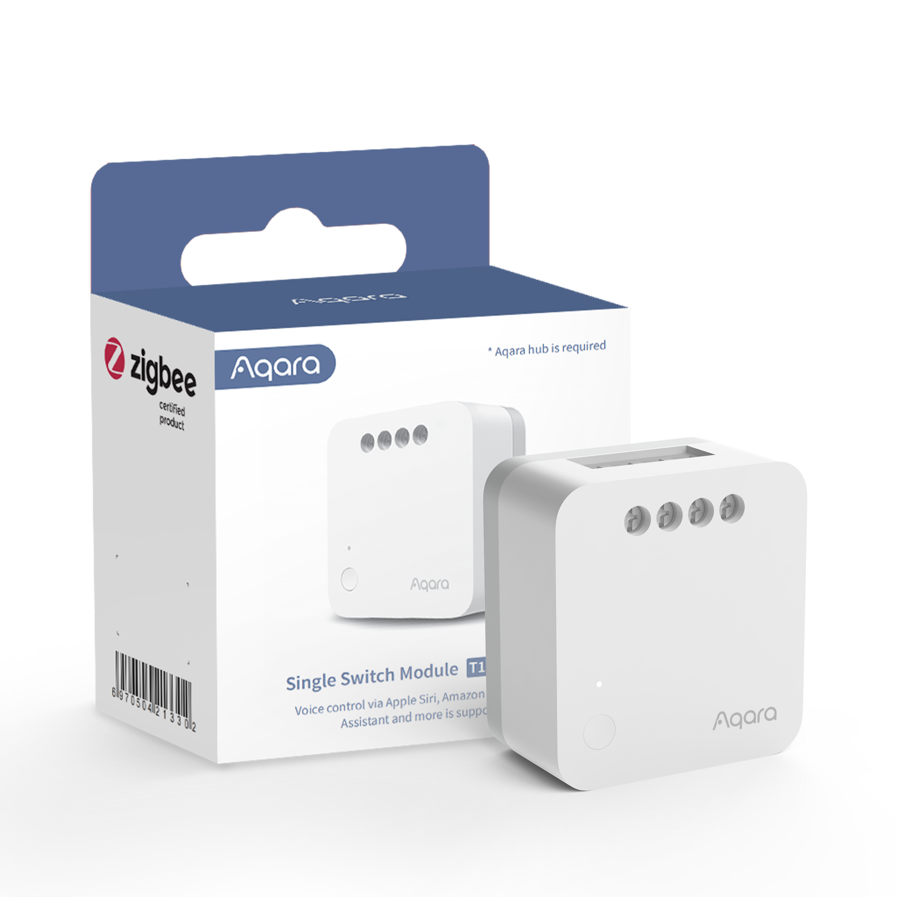 Aqara Single Switch Module T1 (No Neutral) Smart Home SSM-U02