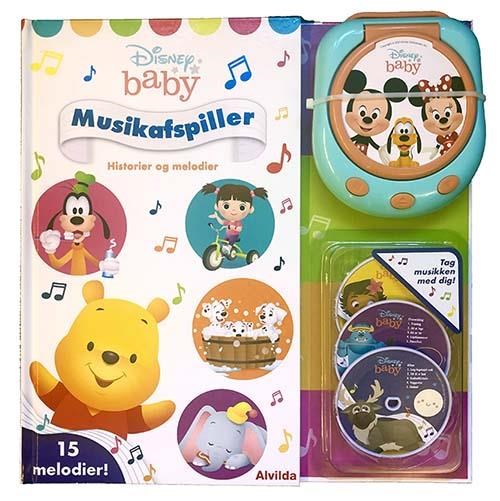 Disney Baby - Musikafspiller - Historier og melodi - Børnebog - Papbog Børnebog 9788741518572