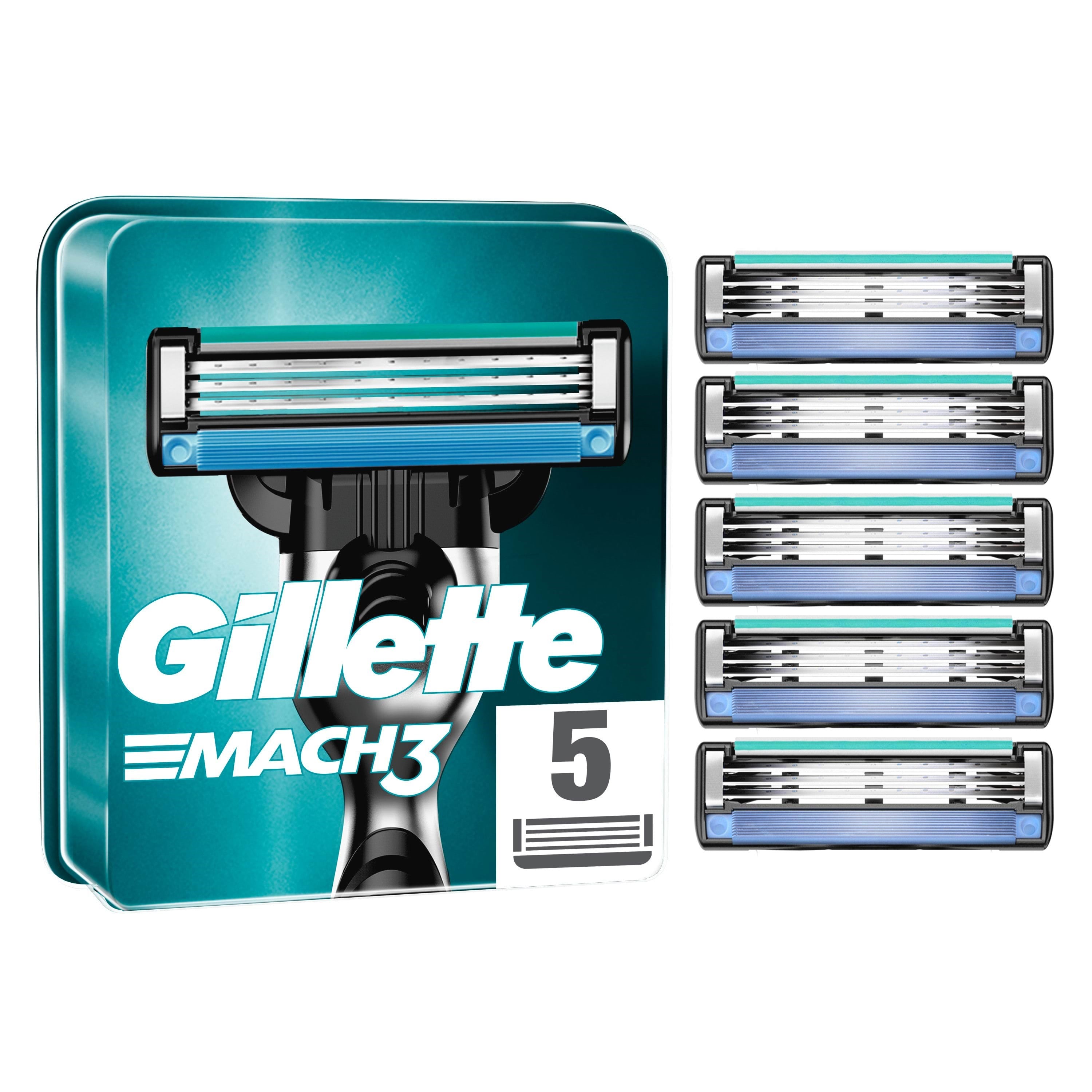 Gillette Mach3 Base Replacement Blades 5 pcs Barbergrej 462933