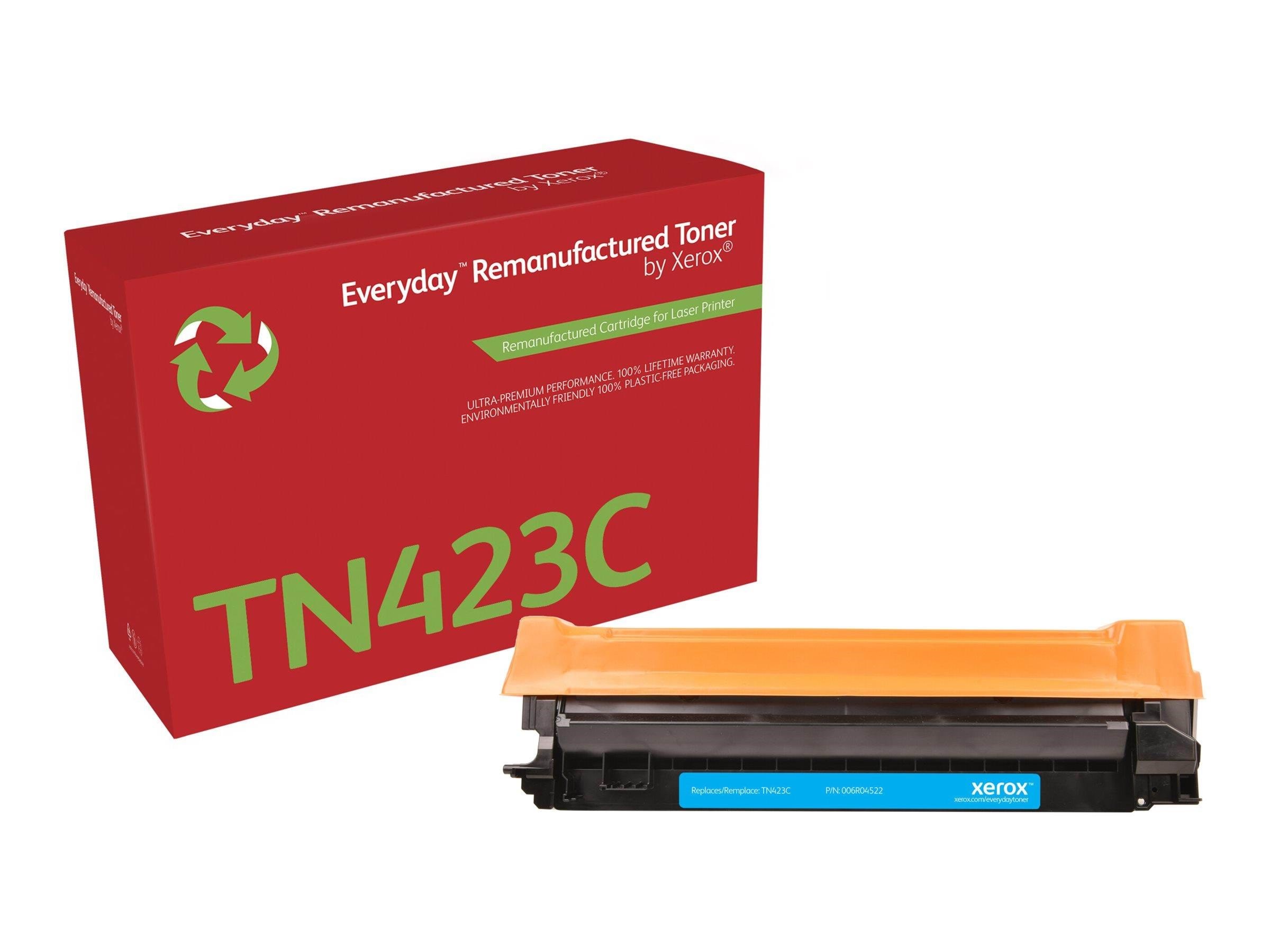 Xerox Everyday Toner Cartridge - Cyan | High capacity | Up to 4000 pages | Remanufactured Printerpatron Og Toner 006R04522
