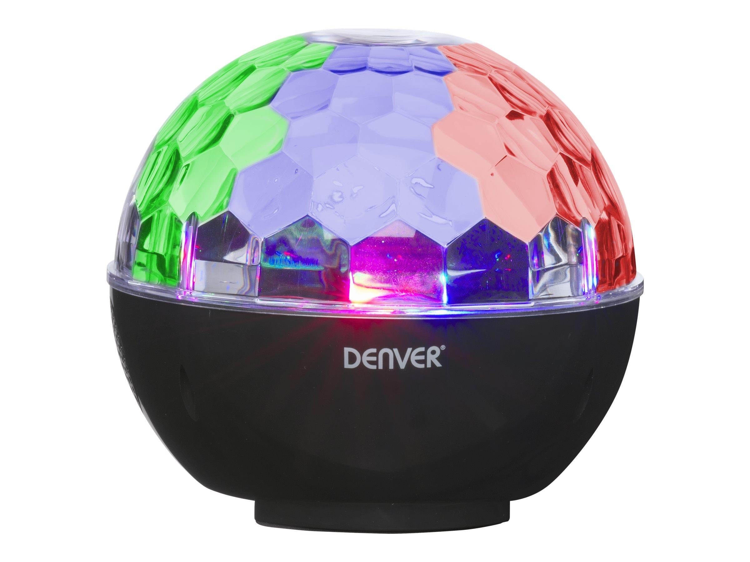 DENVER BTL-65 - speaker - for portable use - wireless Baerbare Fest Hoejtalere Sort
