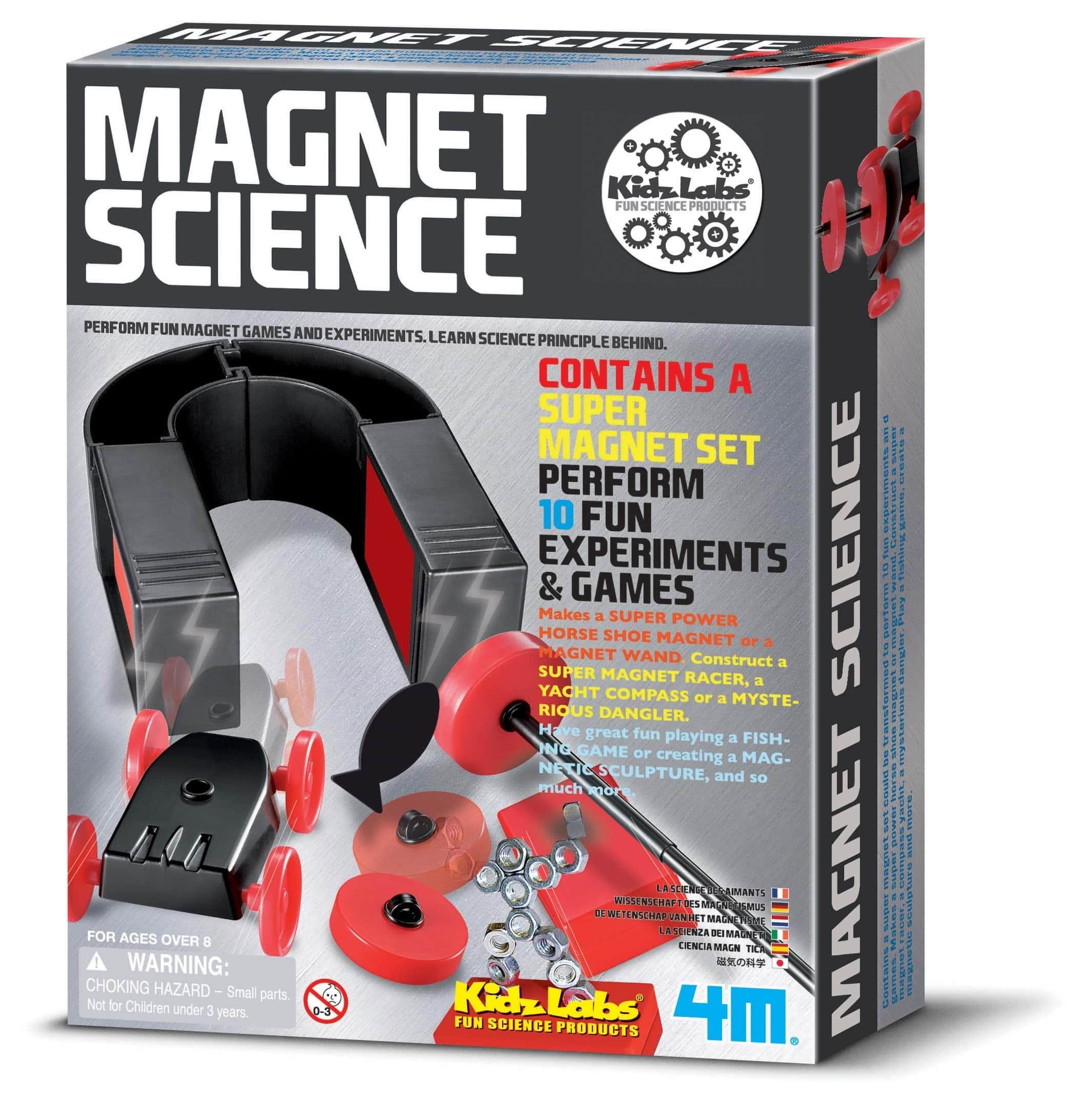 4M Kidz Labs/Magnet science Lærerigt Legetøj 4M-3291