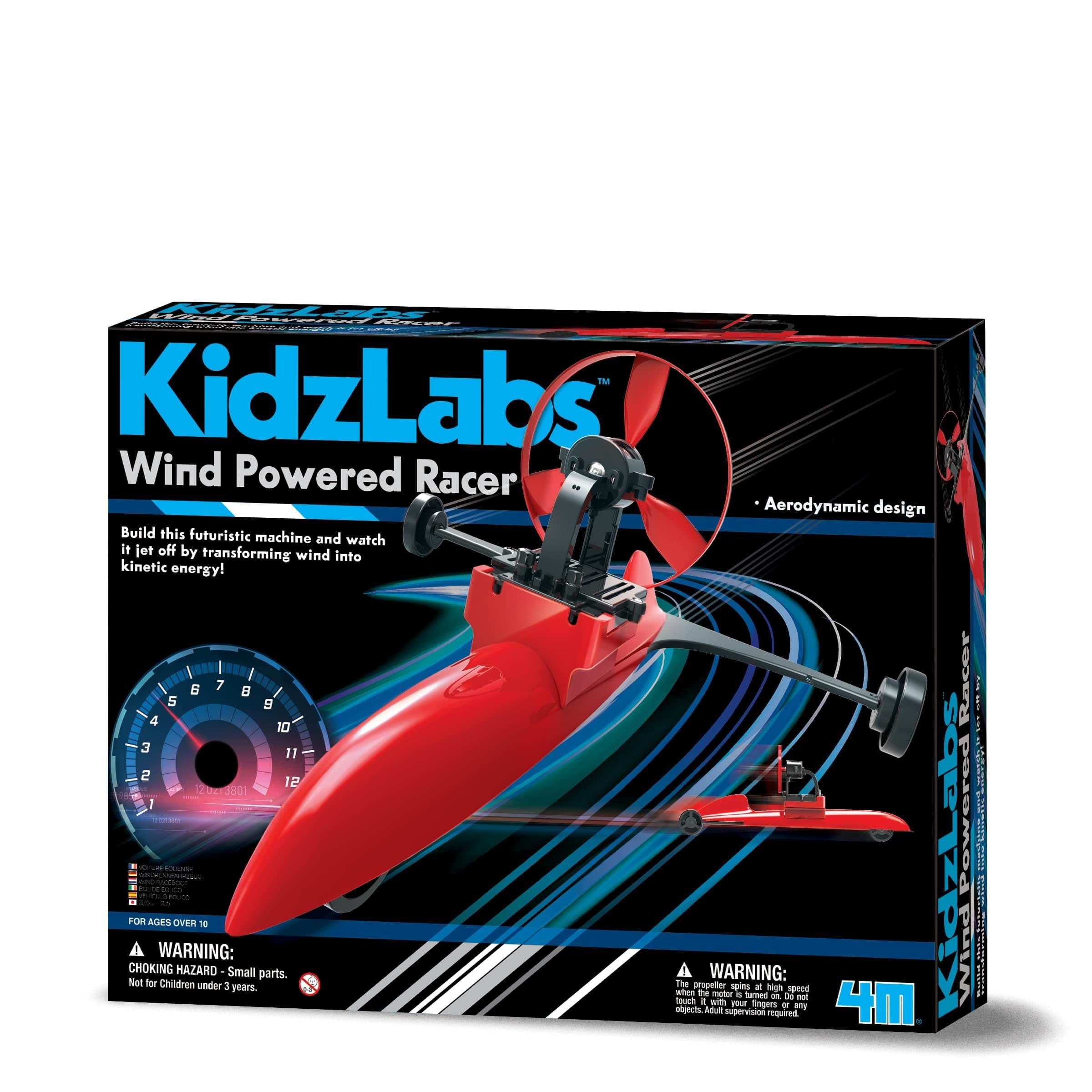 4M KidzLabs / Wind Powered Racer Lærerigt Legetøj 4M-03437