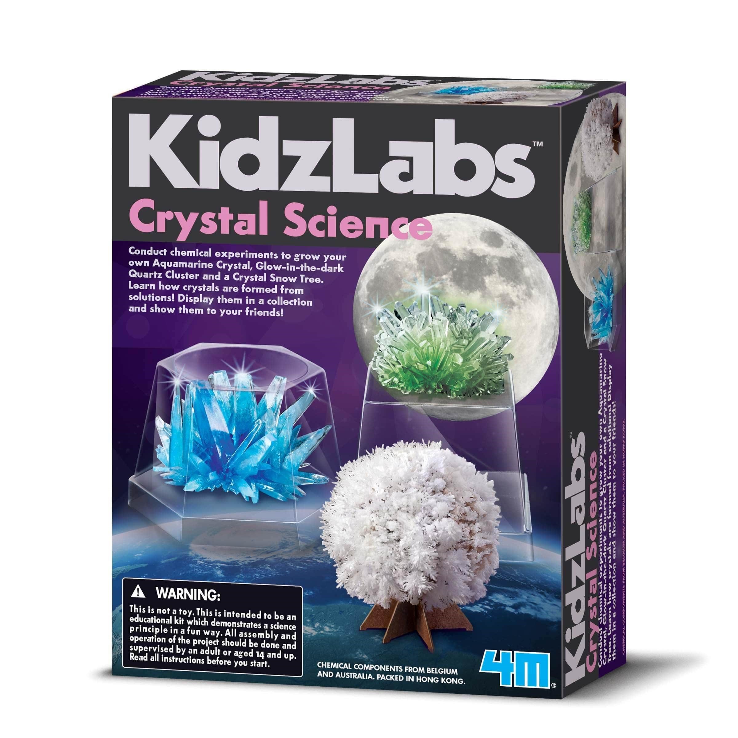 4M Kidz Labs/Crystal science Lærerigt Legetøj 4M-3917