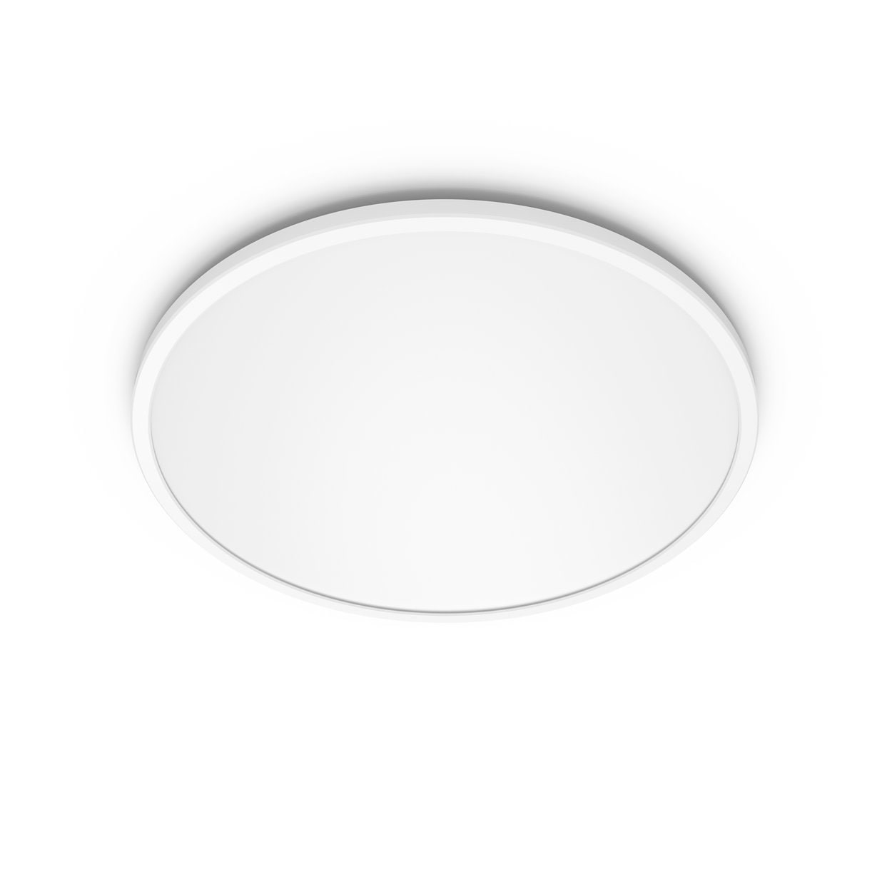 Philips Superslim CL550 loftlampe Ø300 mm LED 18W 2700K SceneSwitch IP20, hvid