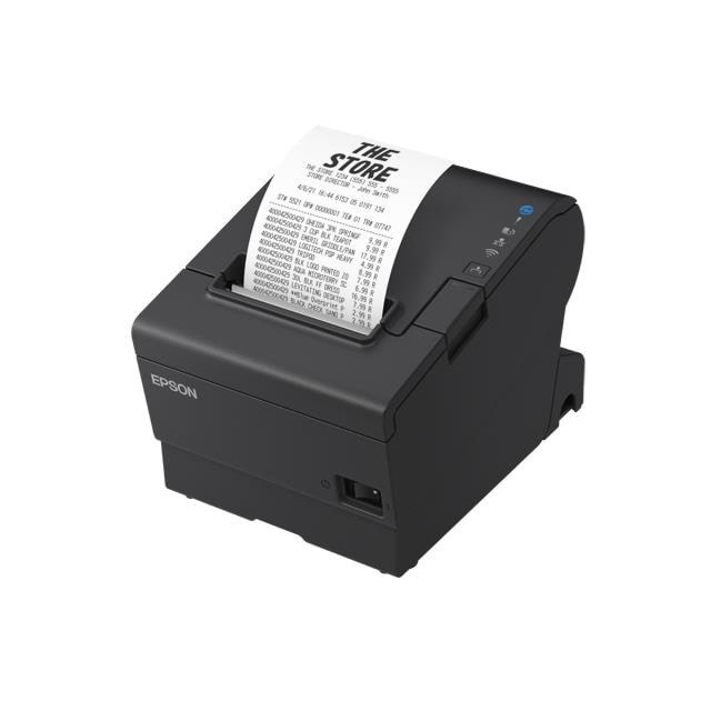 Epson TM-T88VII (112): USB Eth Serial PS Buzz Black - Monokrom - Termisk inkjet