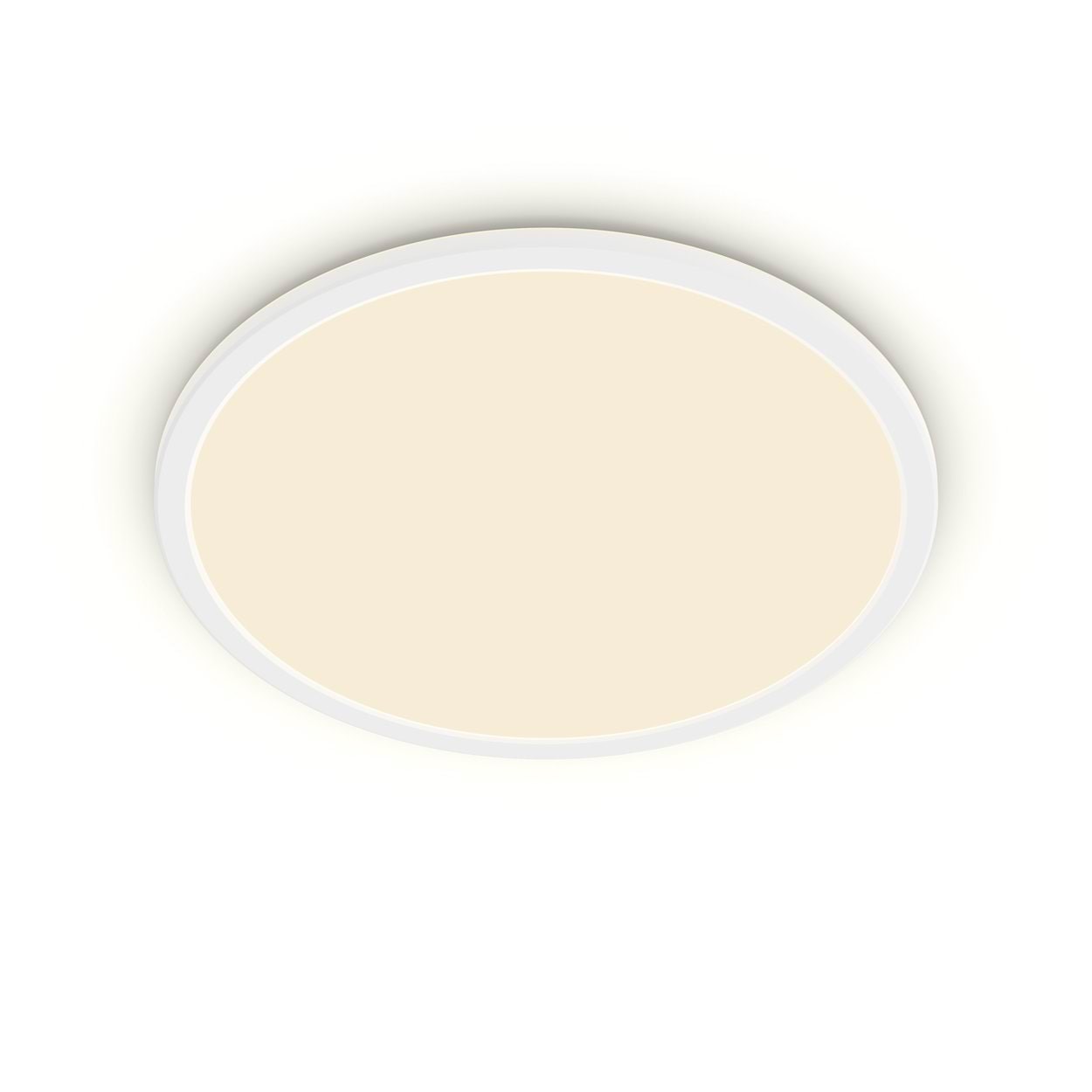 Philips Superslim CL550 loftlampe Ø300 mm LED 18W 2700K SceneSwitch IP44, hvid Lampe 929002667801