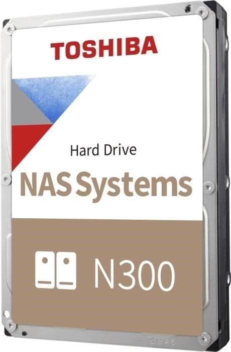 Toshiba N300 - 12TB - Harddisk - HDWG51CEZSTA - SATA-600 - 3.5" Harddisk