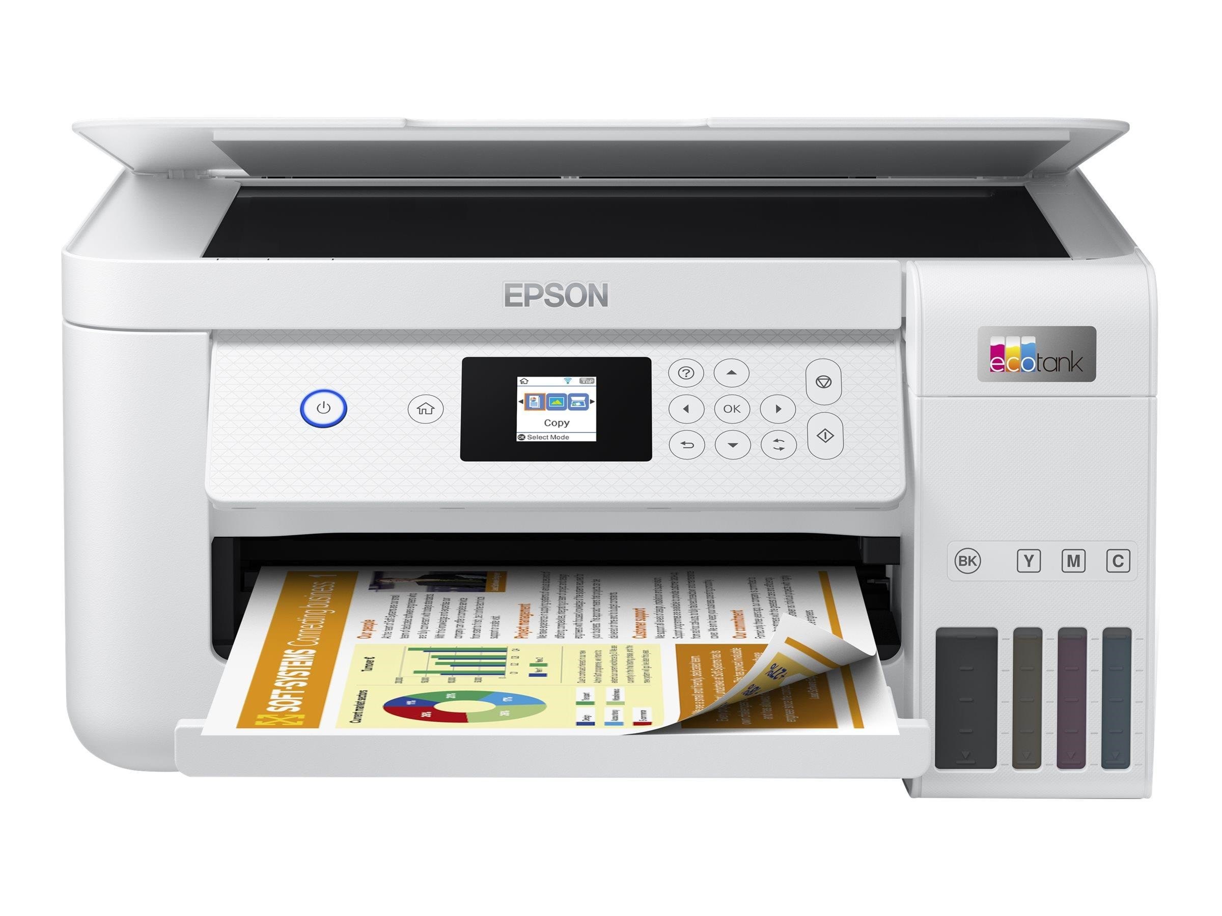 Epson EcoTank ET-2856 All in One Multifunktion - Farve - Blæk