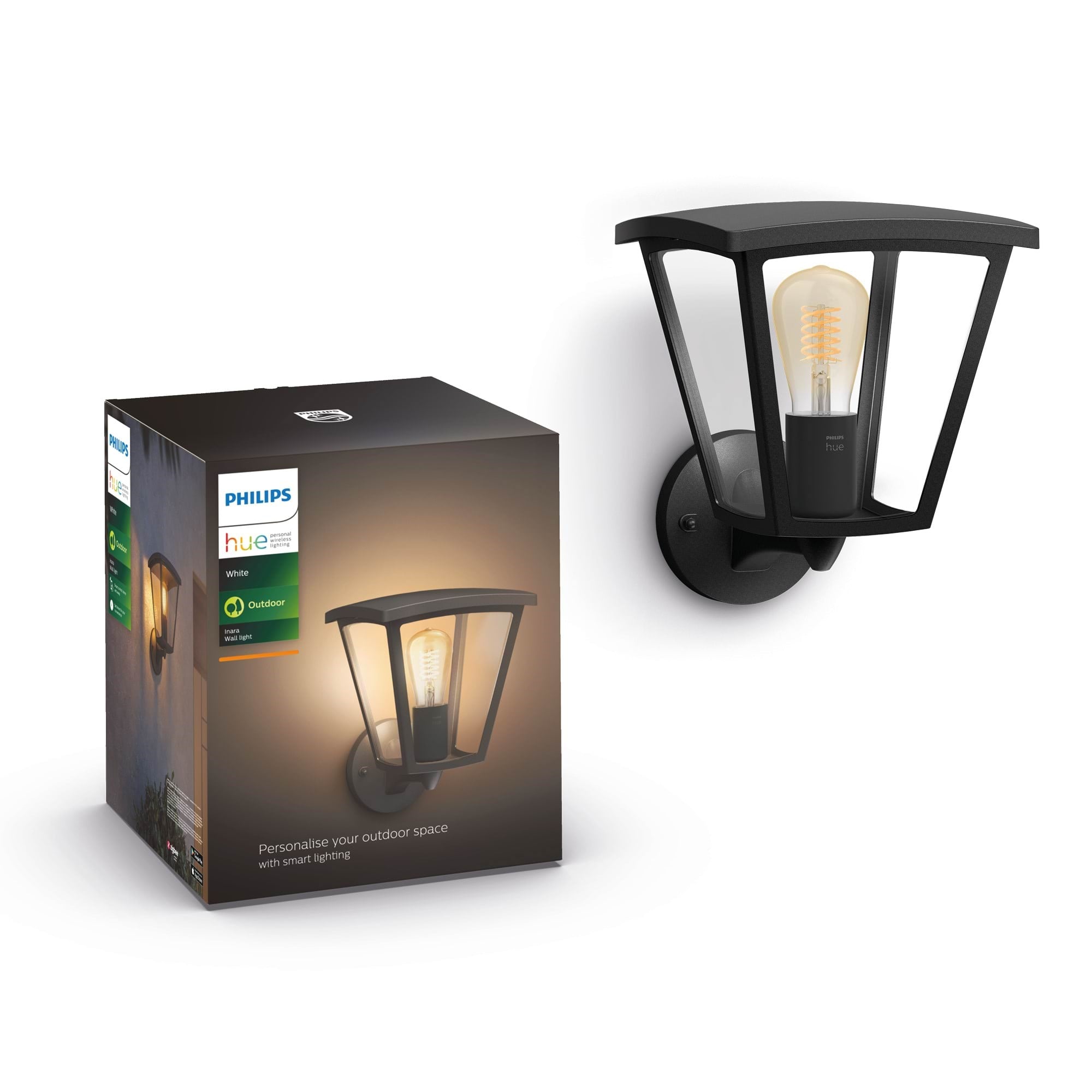 Philips Hue Outdoor Inara Wall Lantern Smart Home 929003098901