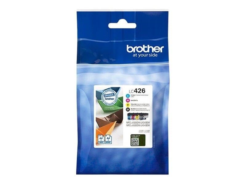Brother LC 426 - (Black Yellow Cyan Magenta) Ink Printerpatron Og Toner LC426VAL