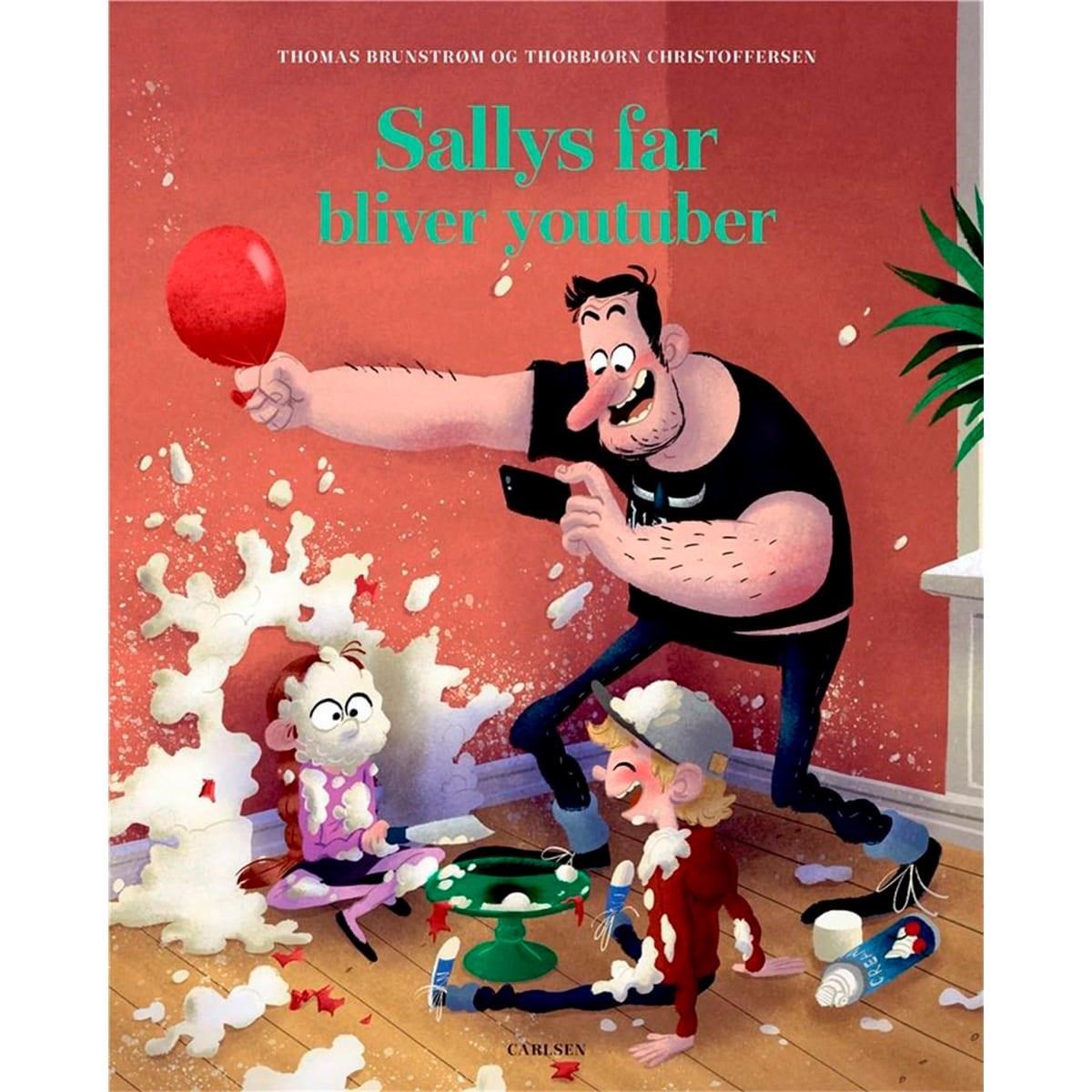 Sallys far bliver youtuber - Børnebog - Hardcover Børnebog 9788711988503