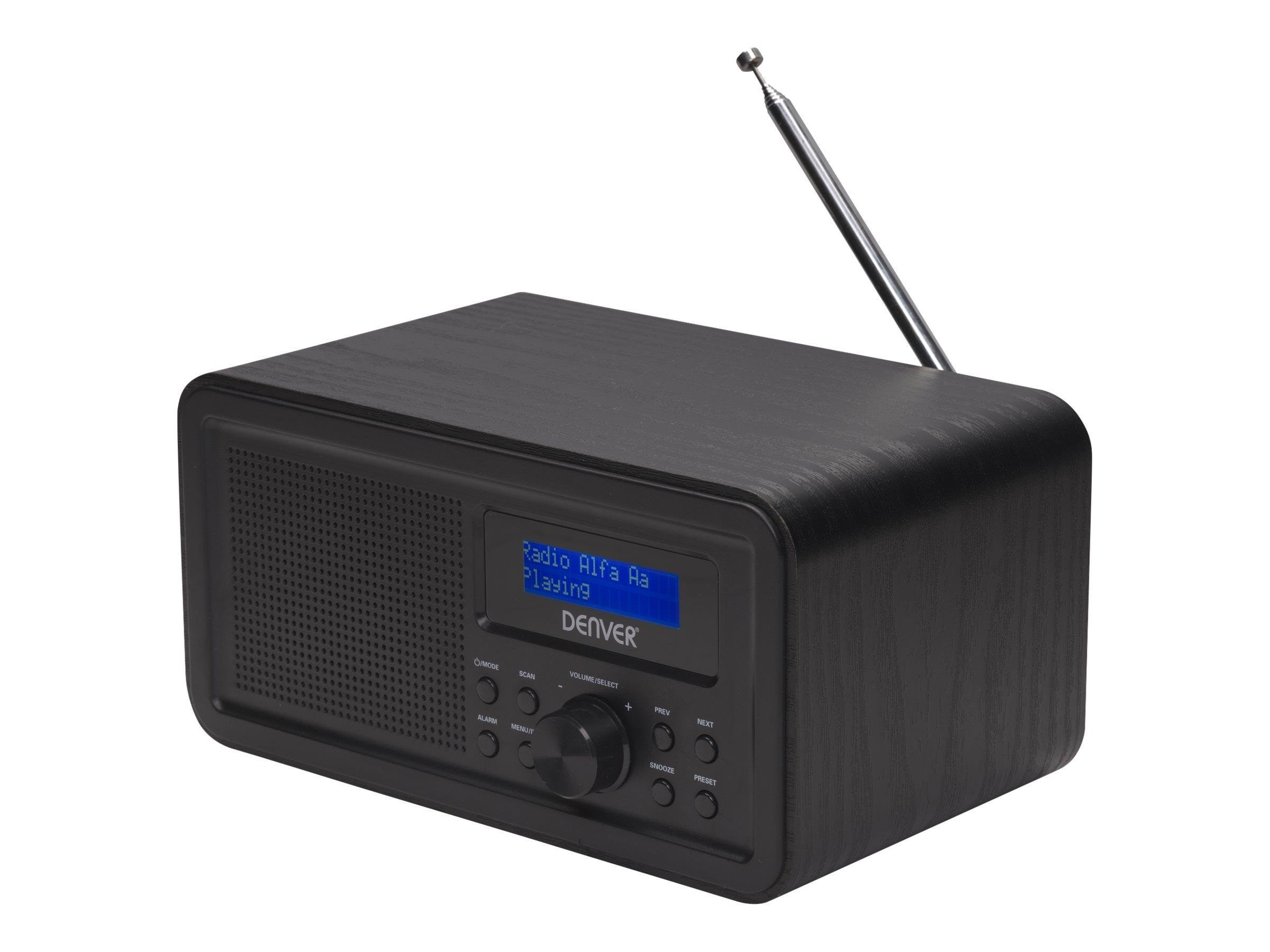 DENVER DAB-30 - DAB portable radio - DAB/DAB+/FM Radio DAB-30BLACK