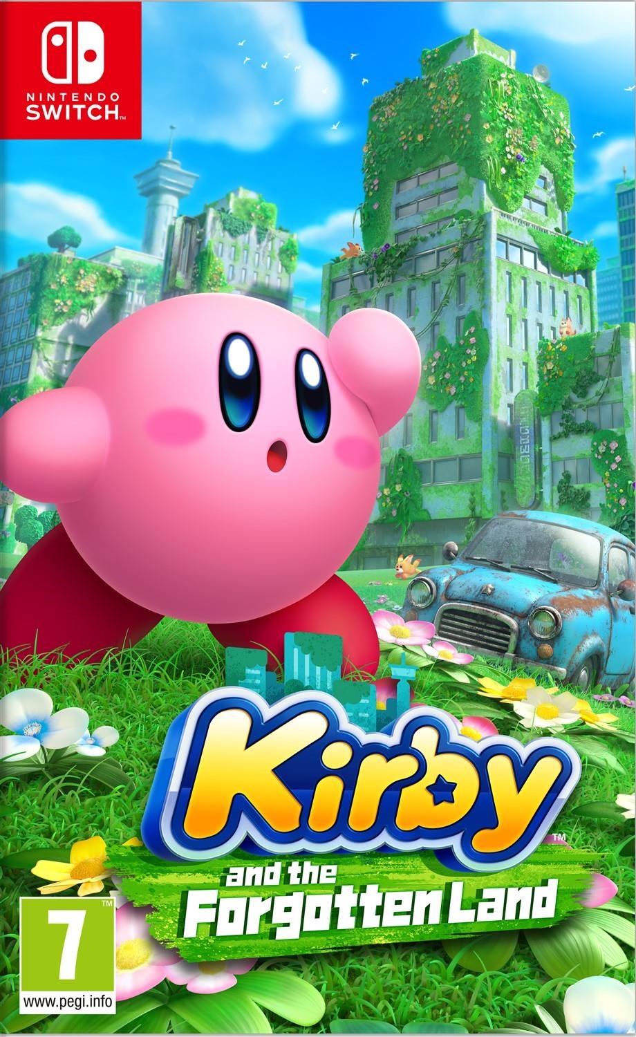Kirby and the Forgotten Land - Nintendo Switch - Platformer Spil 0045496429522