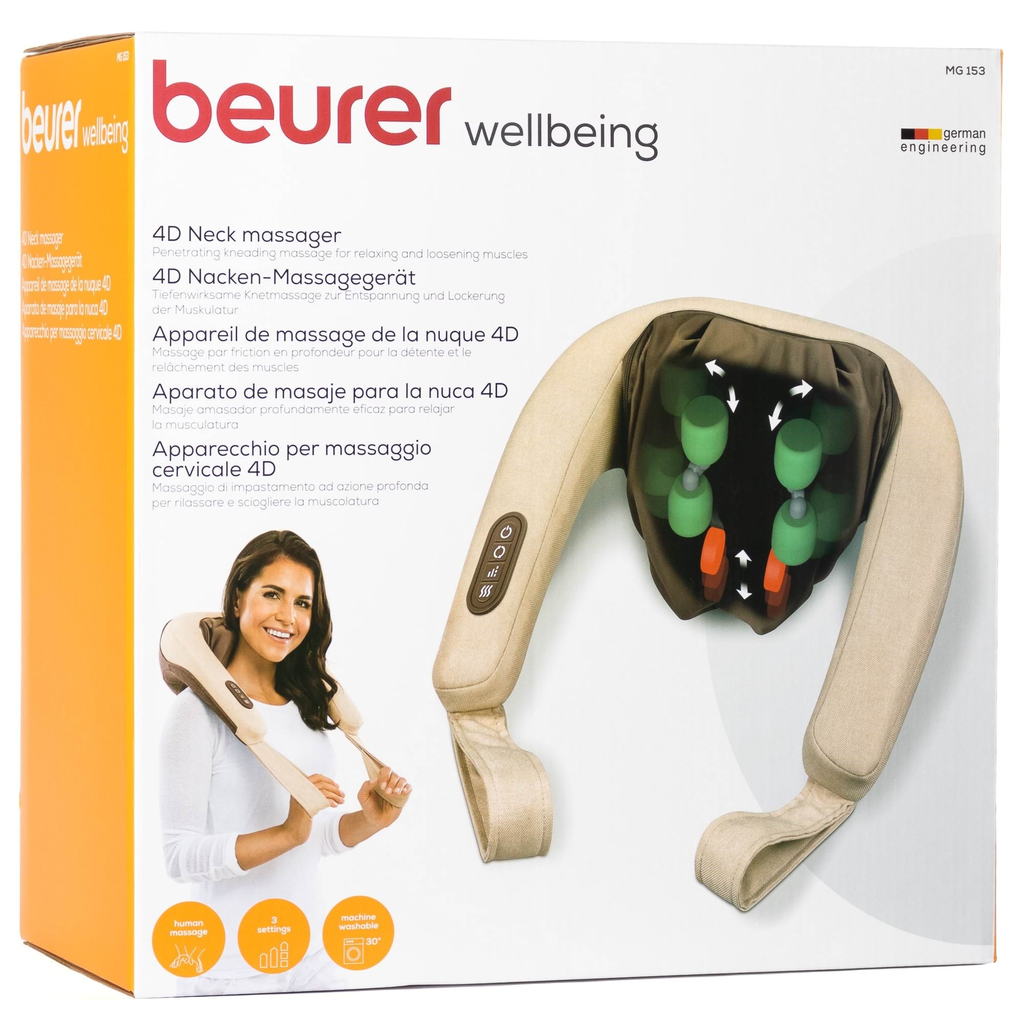 Beurer MG 153 4D neck massager Masse 643.10