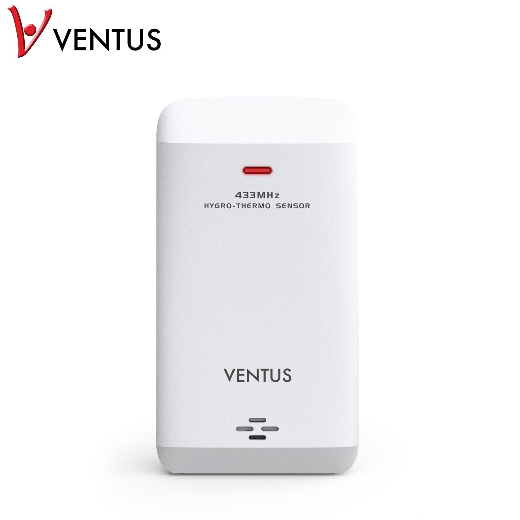 VENTUS Temperatursensor trådløs W036 til W210 Vejrstation