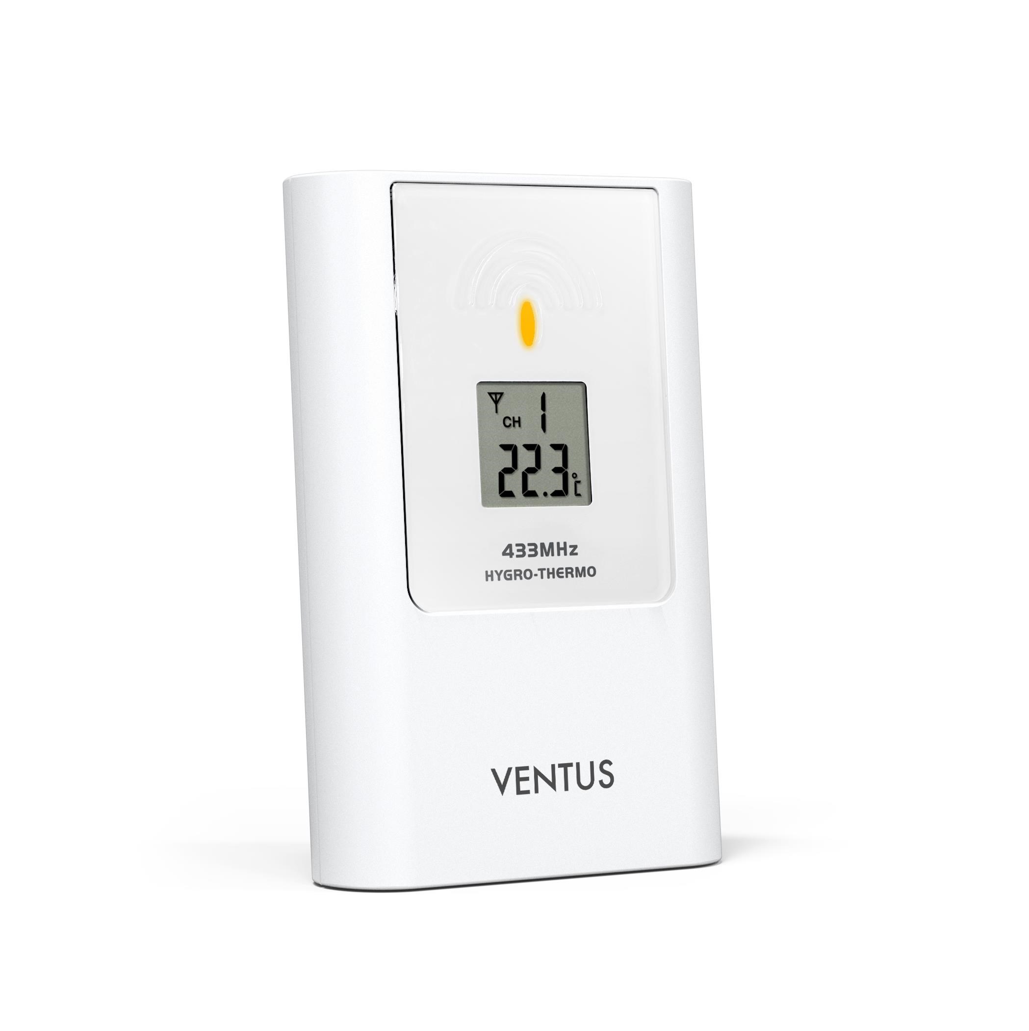 VENTUS Temperatursensor trådløs W034 til W220 Vejrstation
