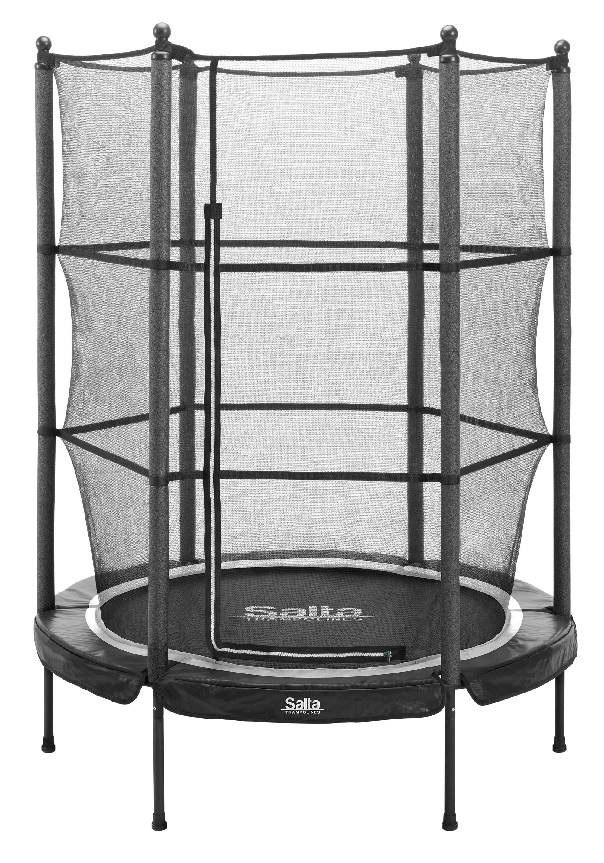 Salta Trampolin Junior, sort inkl. sikkerhedsnet Trampolin 805-596